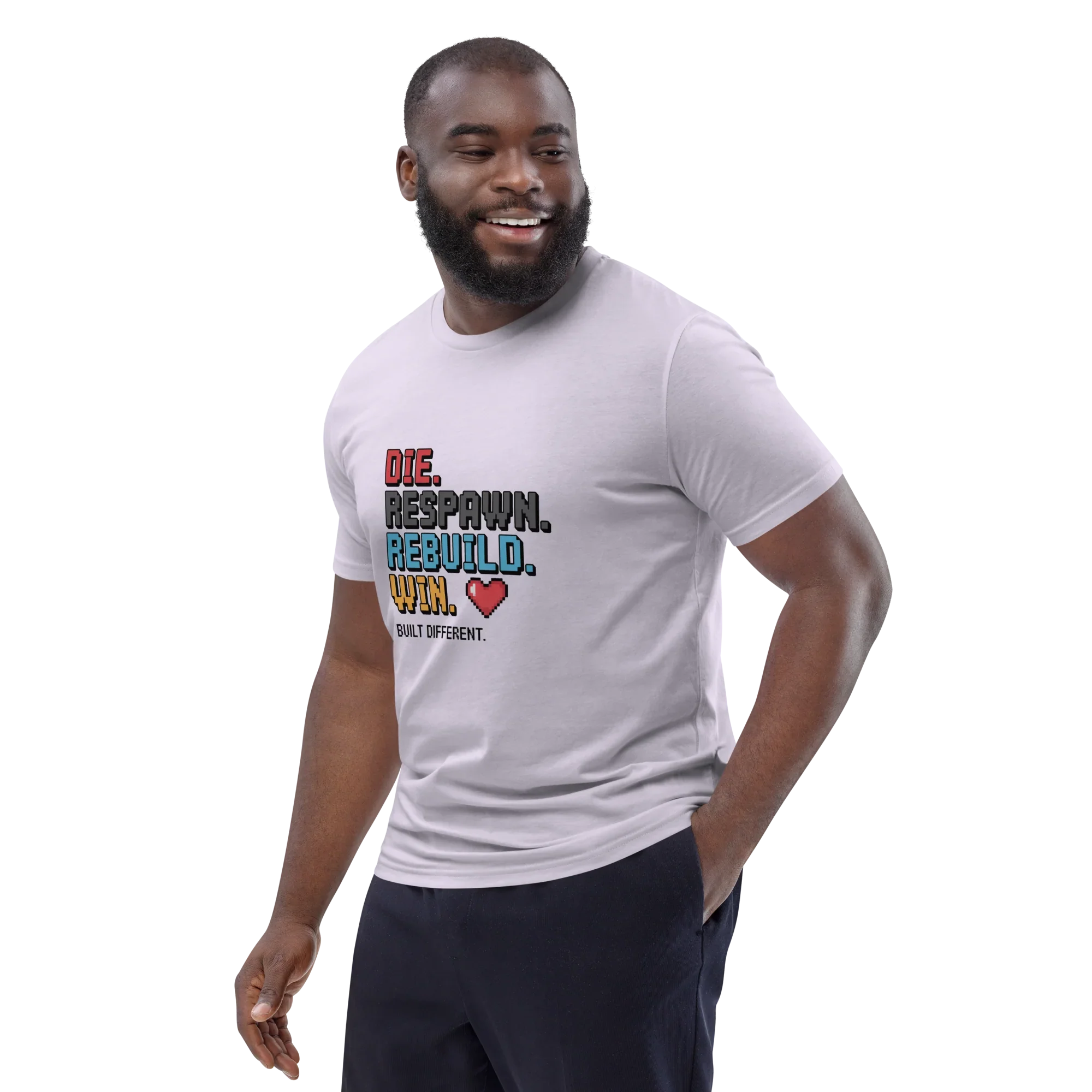 Die Respawn Rebuild Win Shirt – Built Different Gamer Tee - RaZits