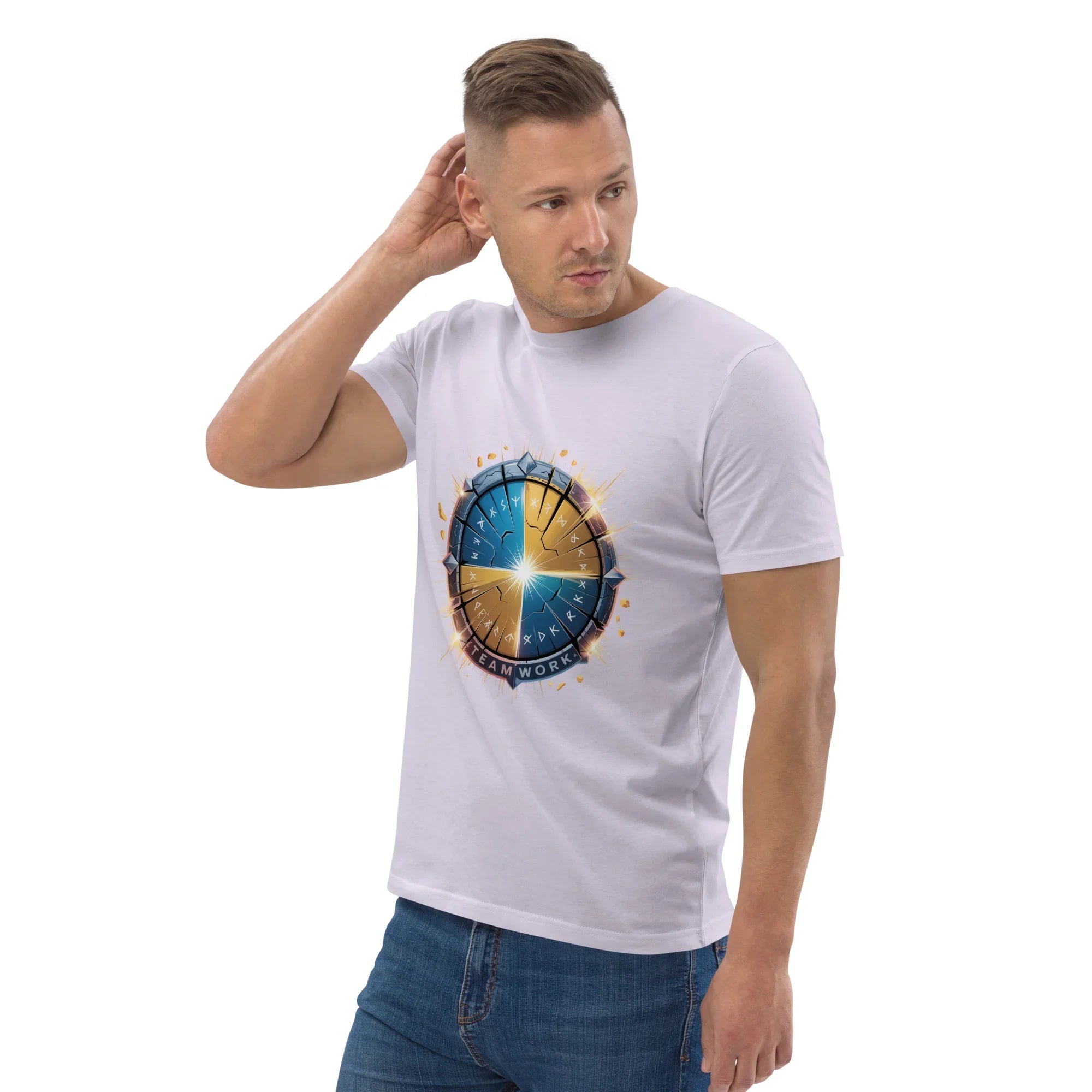 Teamwork Rune Hack-and-Slash T-Shirt - RaZits