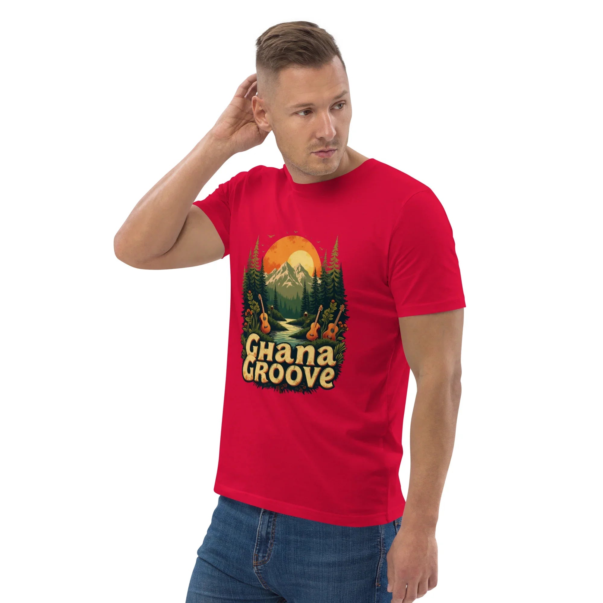 Ghana Groove Organic Afrobeat Tee - RaZits