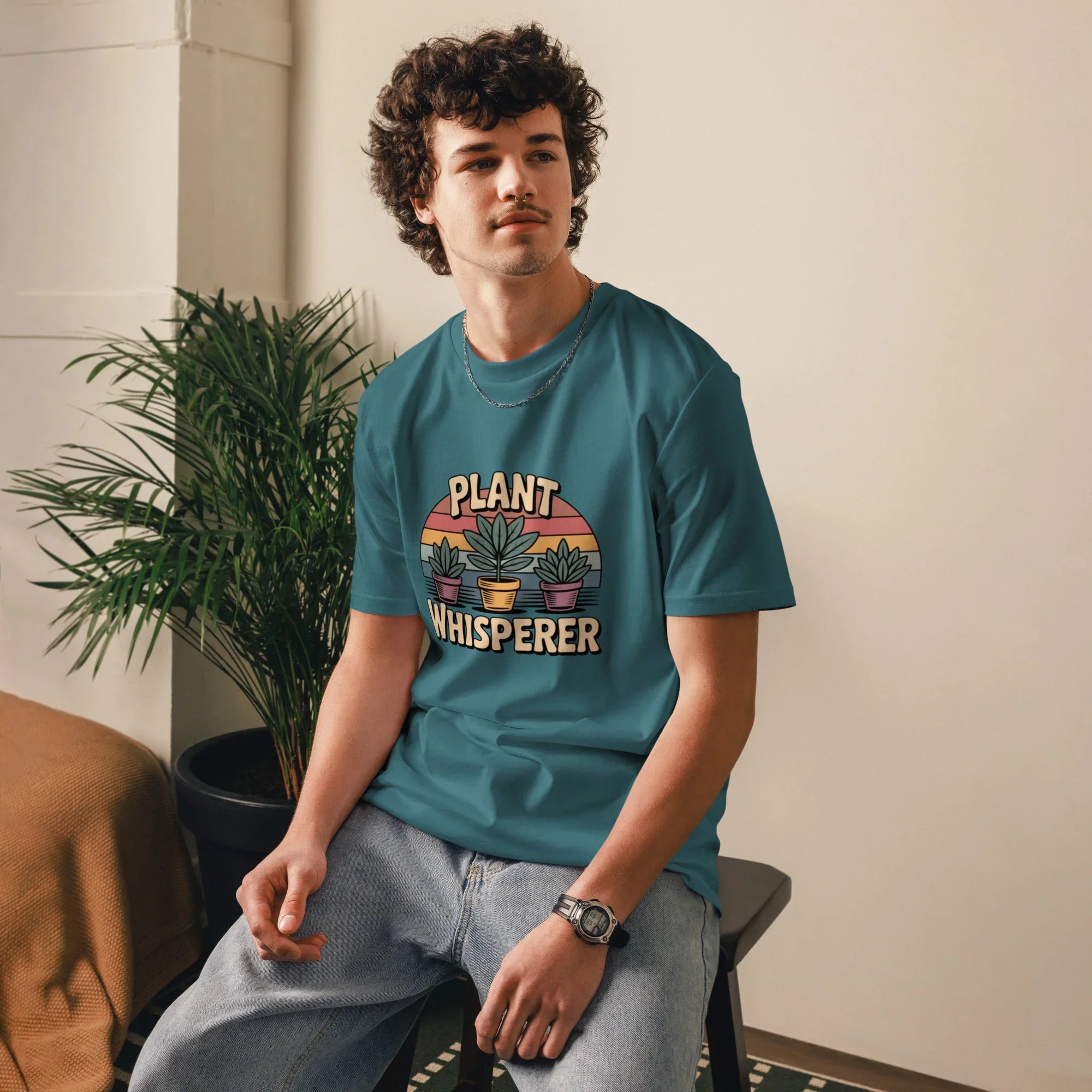 Plant Lover T-Shirt – Plant Whisperer Vintage Graphic Tee - RaZits