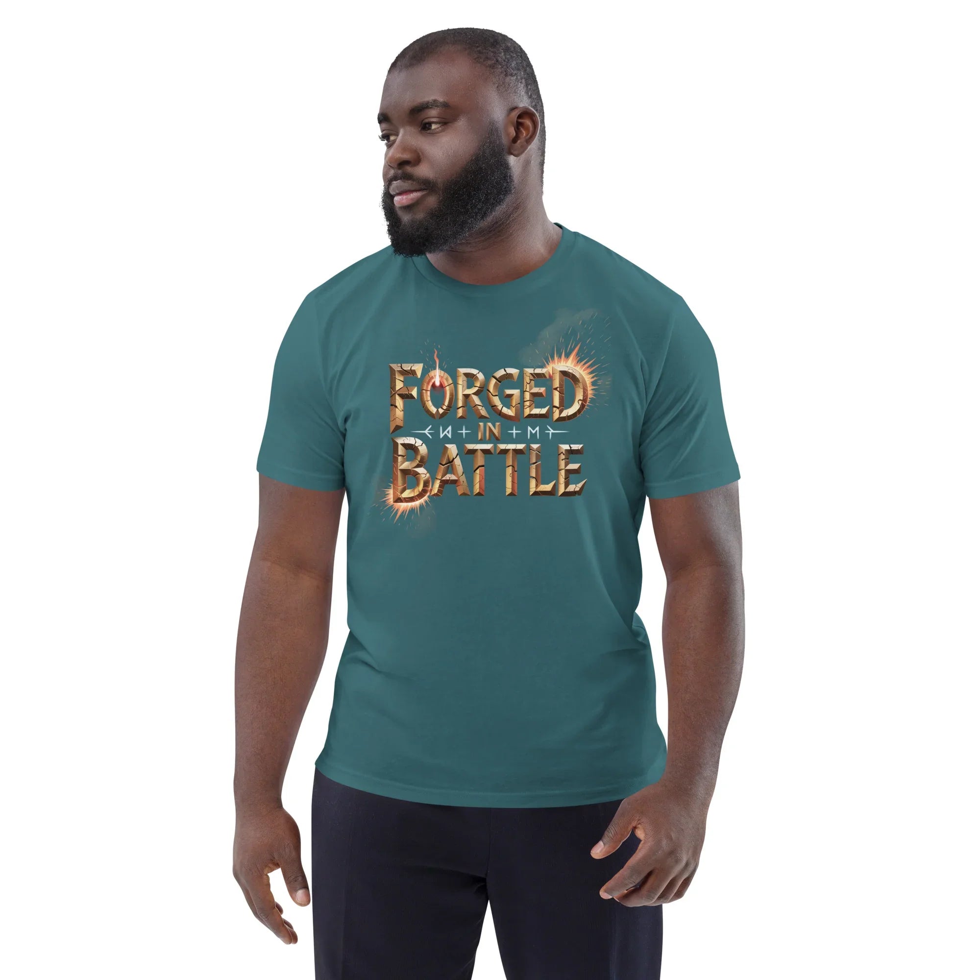Forged in Battle Hack-and-Slash T-Shirt - RaZits