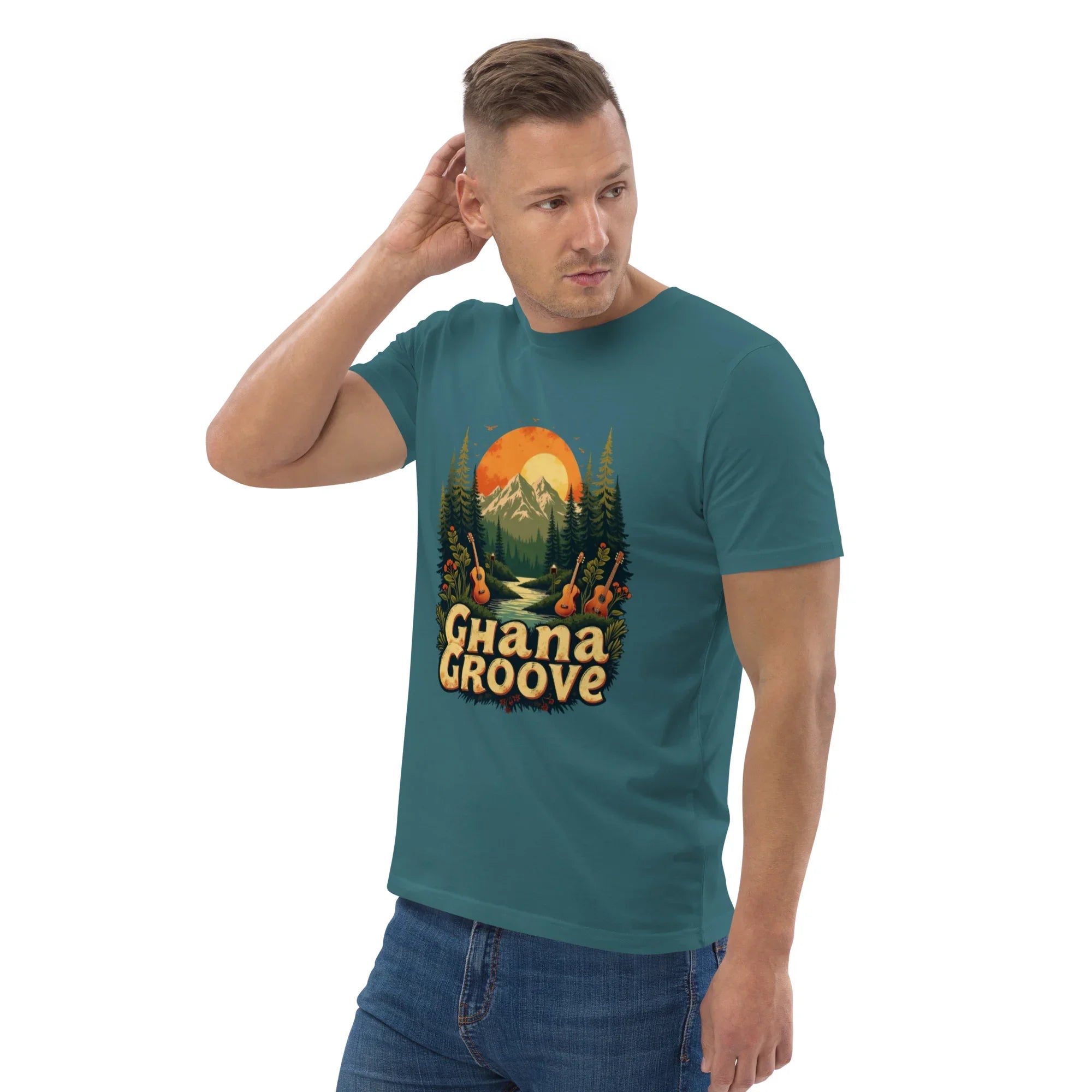 Ghana Groove Organic Afrobeat Tee - RaZits