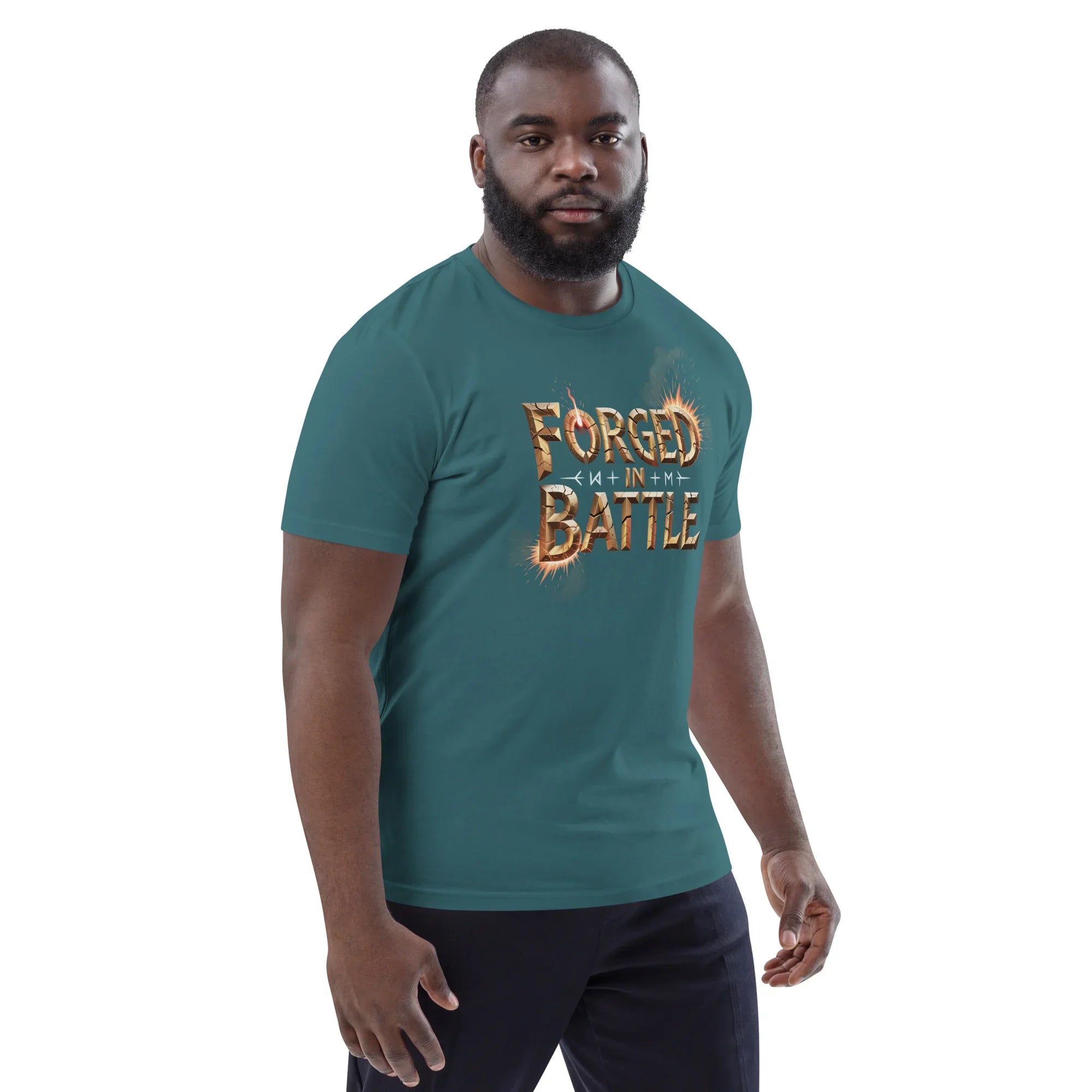 Forged in Battle Hack-and-Slash T-Shirt - RaZits