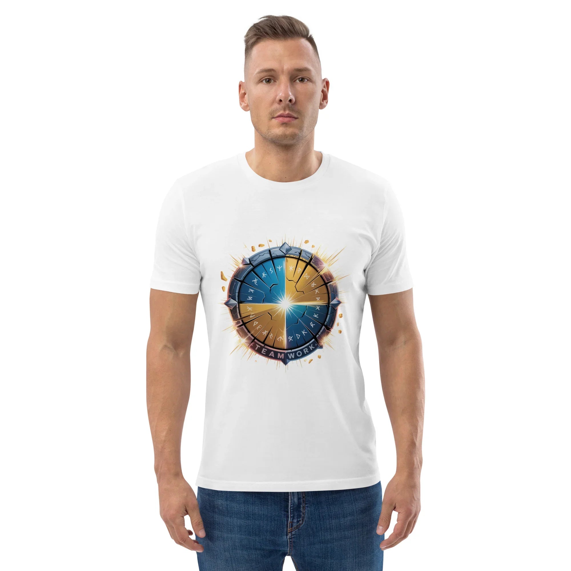 Teamwork Rune Hack-and-Slash T-Shirt - RaZits