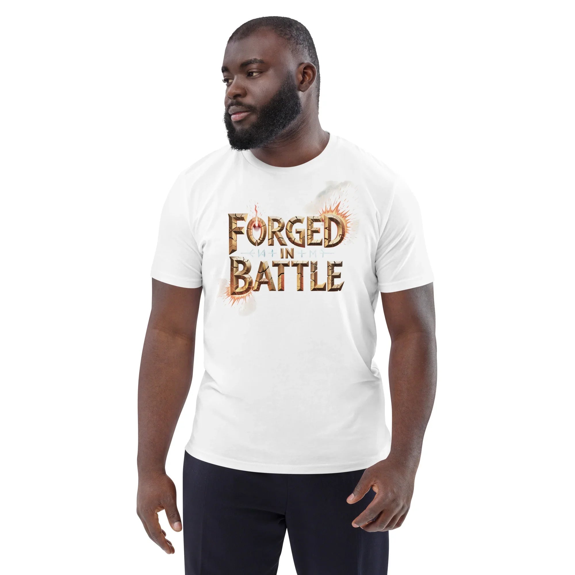 Forged in Battle Hack-and-Slash T-Shirt - RaZits