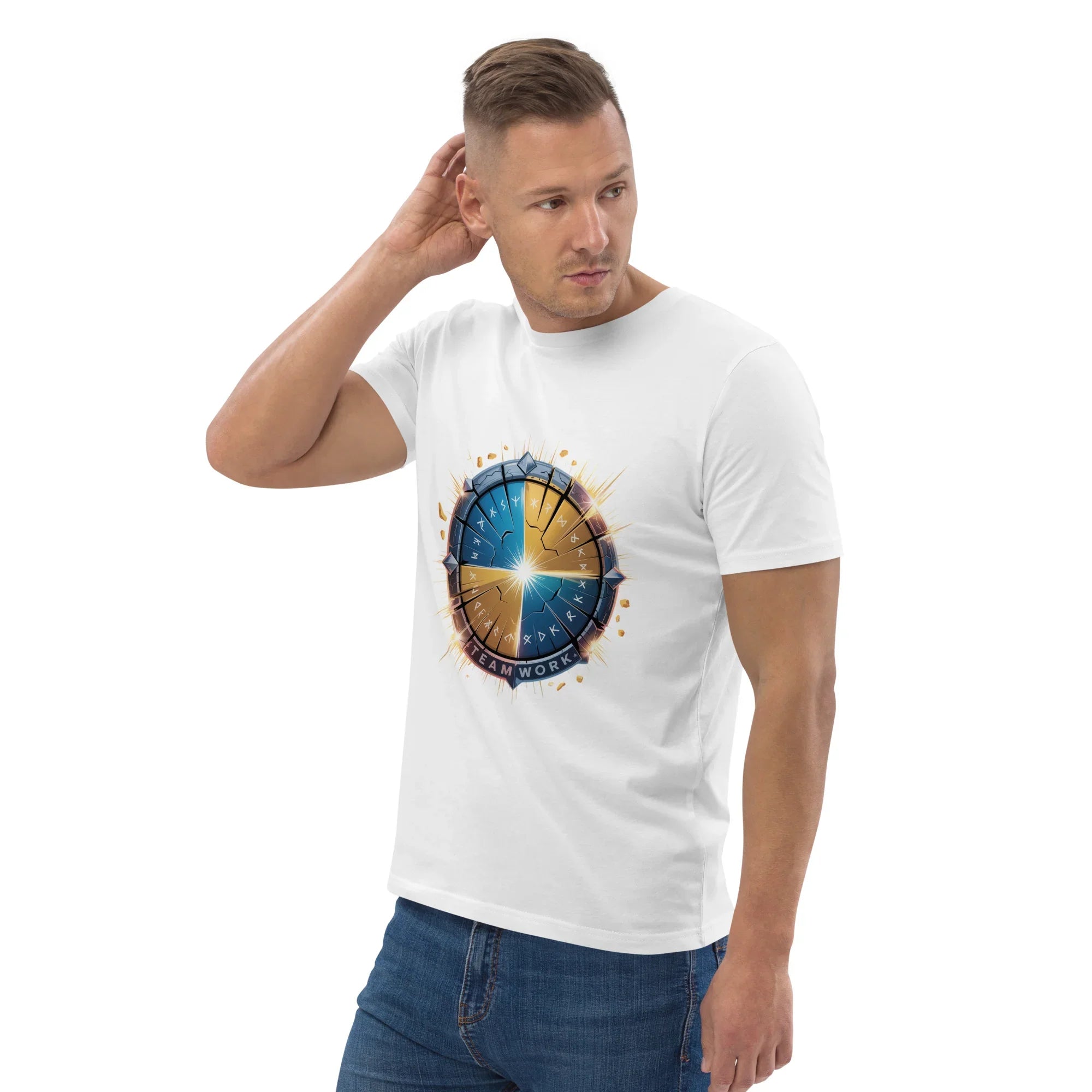 Teamwork Rune Hack-and-Slash T-Shirt - RaZits