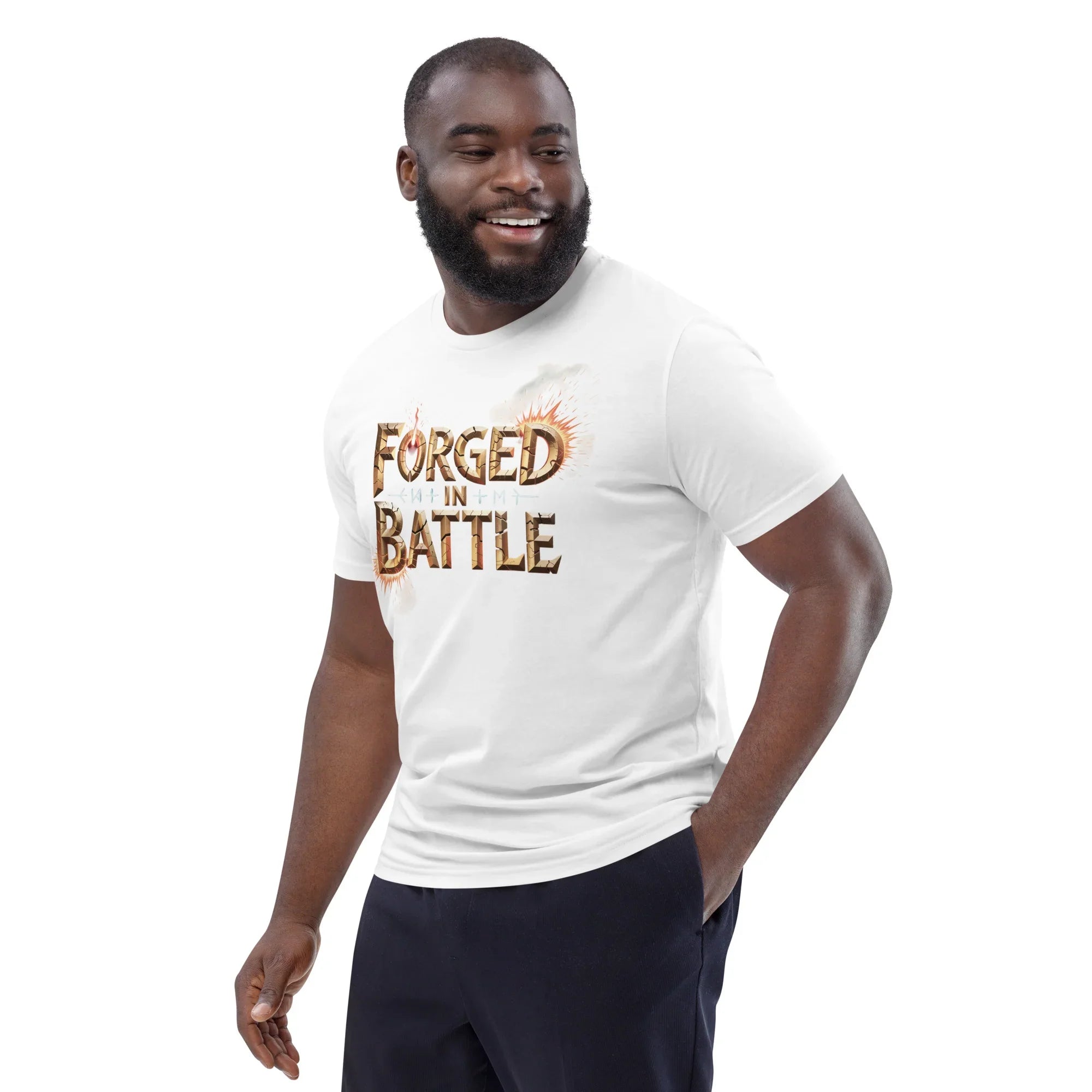 Forged in Battle Hack-and-Slash T-Shirt - RaZits