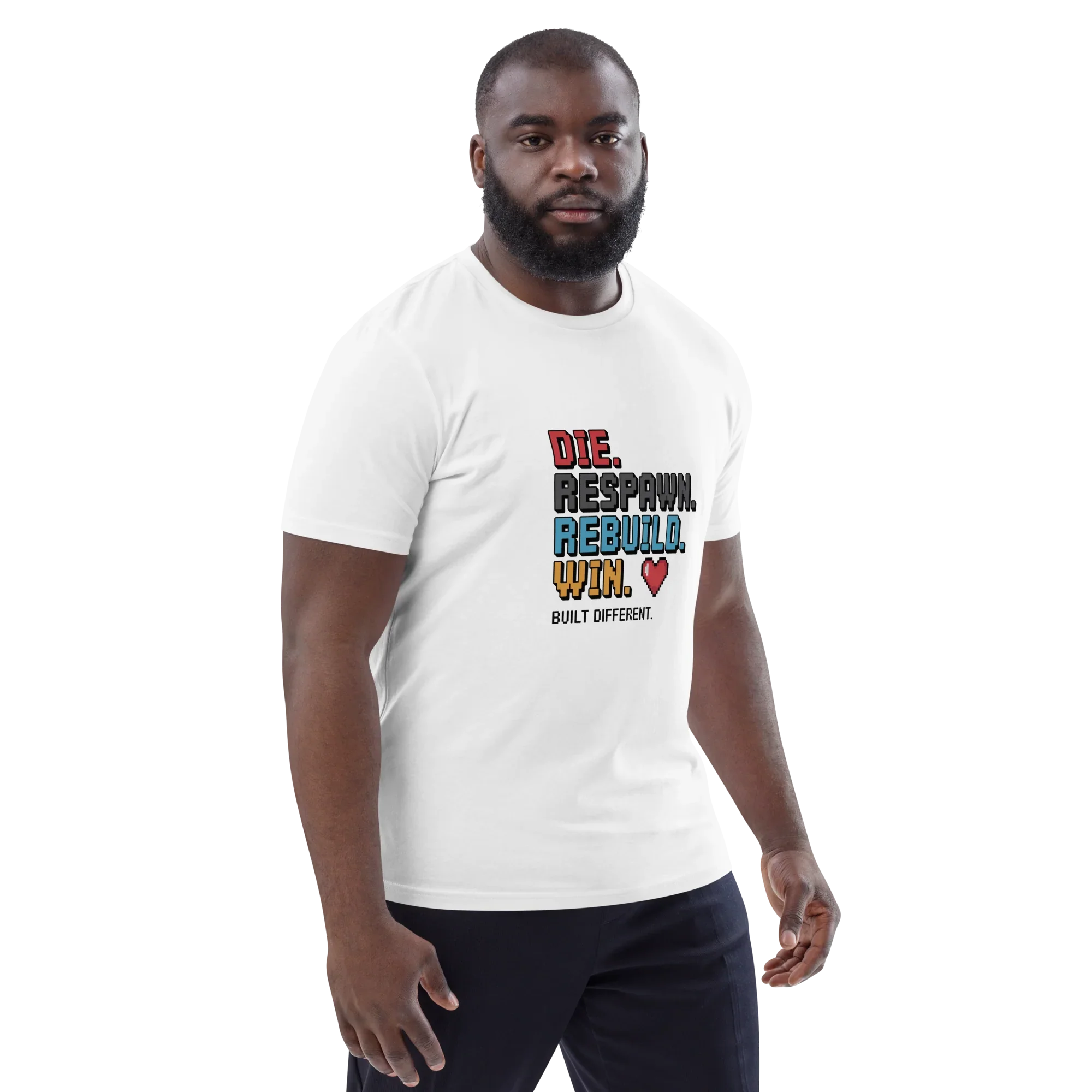 Die Respawn Rebuild Win Shirt – Built Different Gamer Tee - RaZits