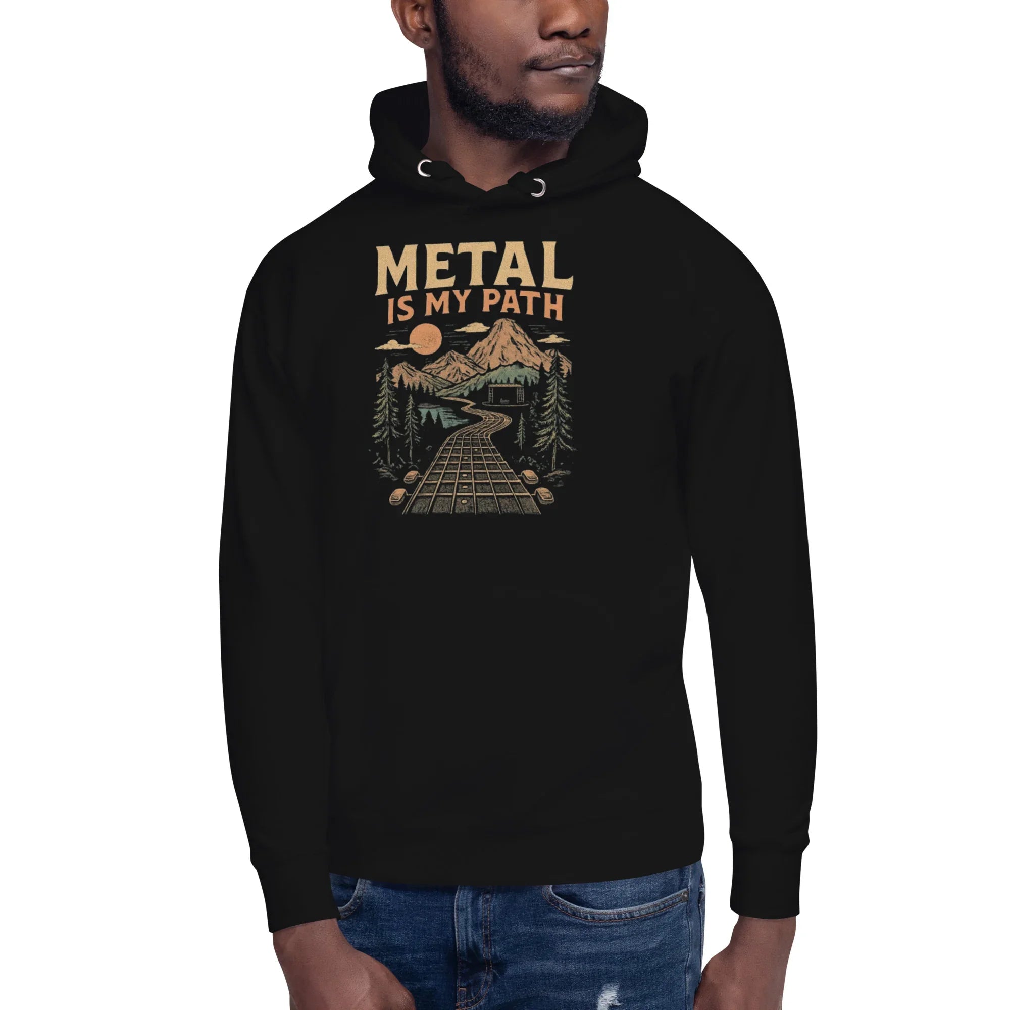 Metal Is My Path Hoodie – Heavy Music Trailblazer - RaZits