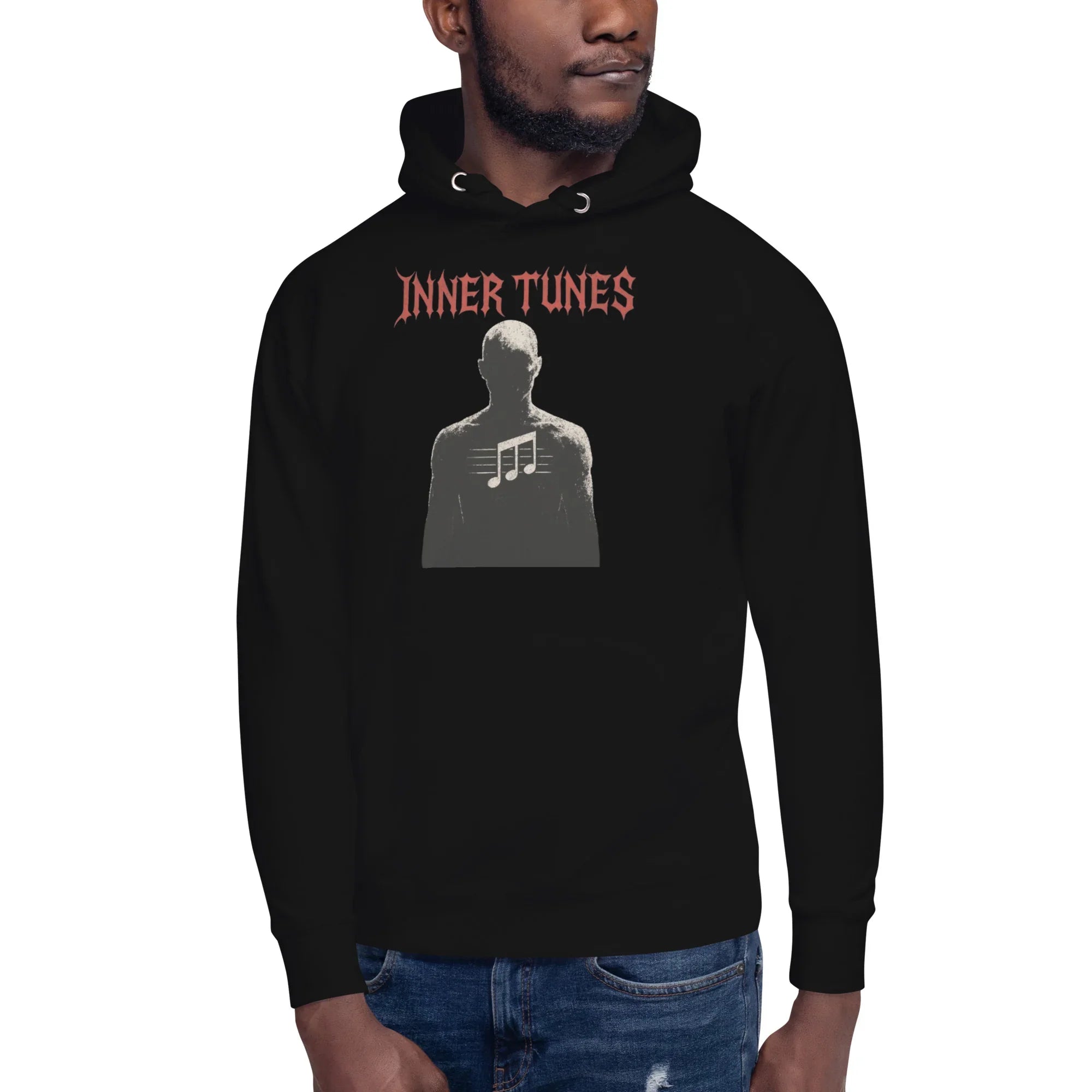 Inner Tunes Hoodie – Minimalist Music Soulwear - RaZits