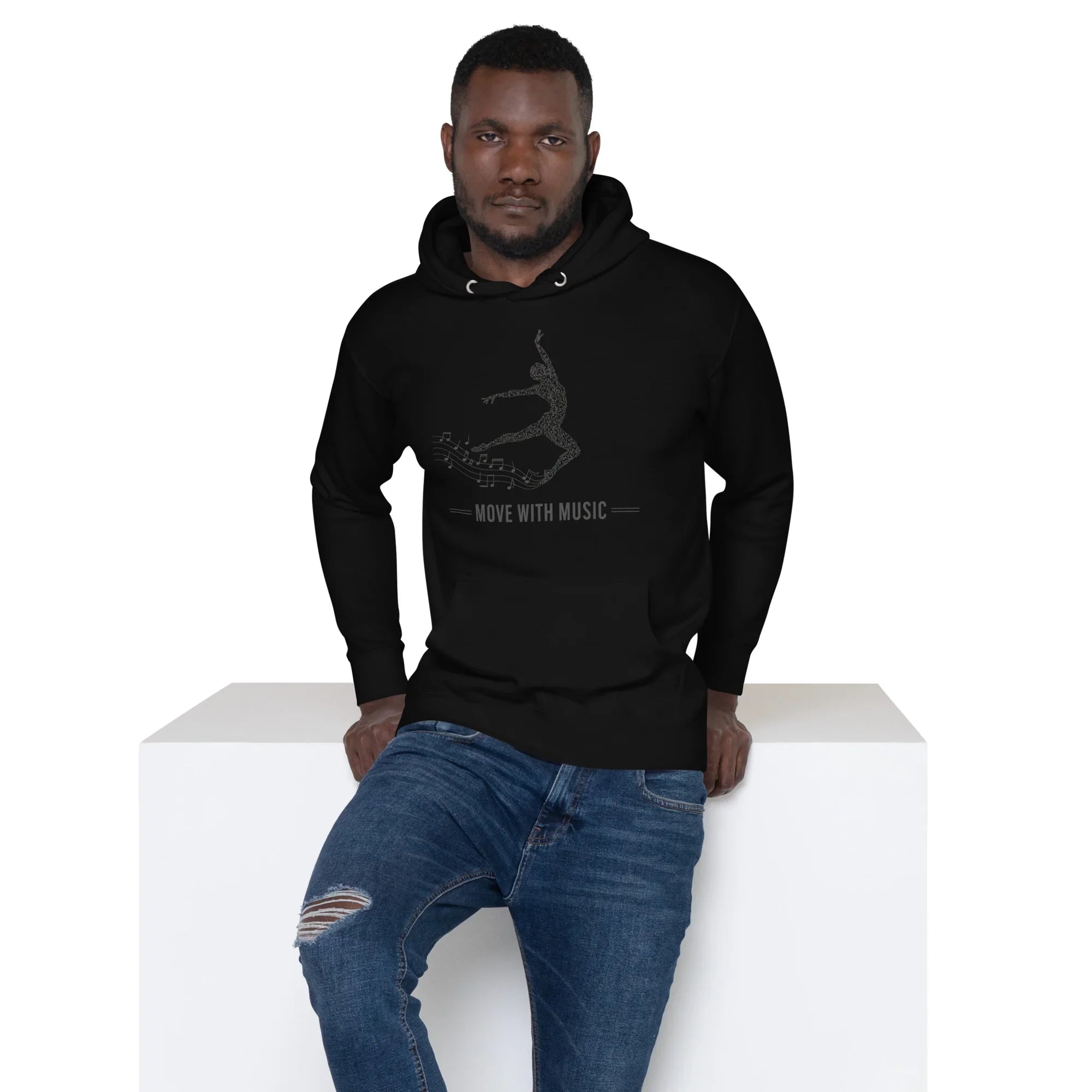 Move With Music Hoodie – Dance & Rhythm Graphic - RaZits