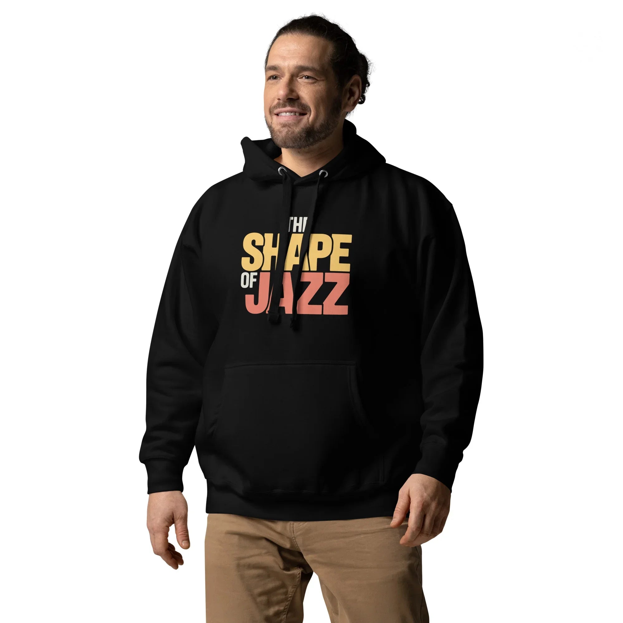 The Shape of Jazz Hoodie – Bold Modern Jazz Statement Wear - RaZits