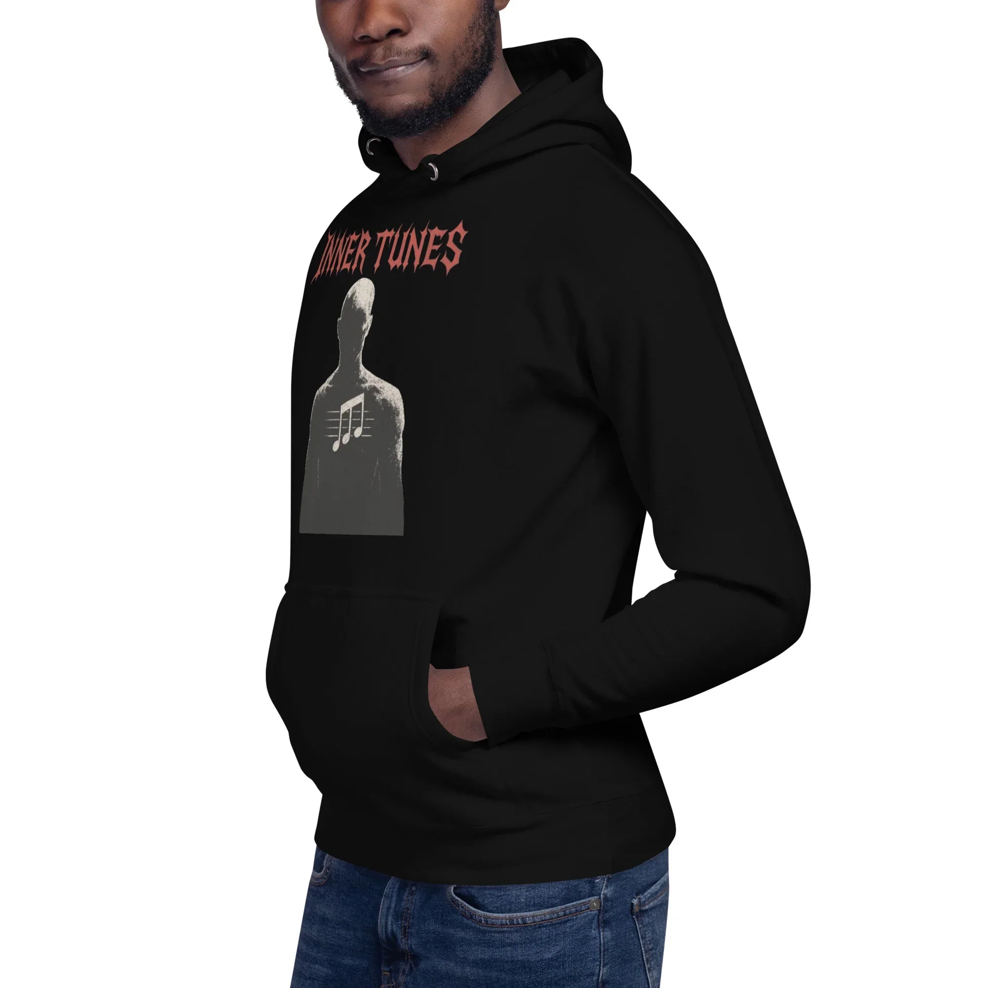 Inner Tunes Hoodie – Minimalist Music Soulwear - RaZits