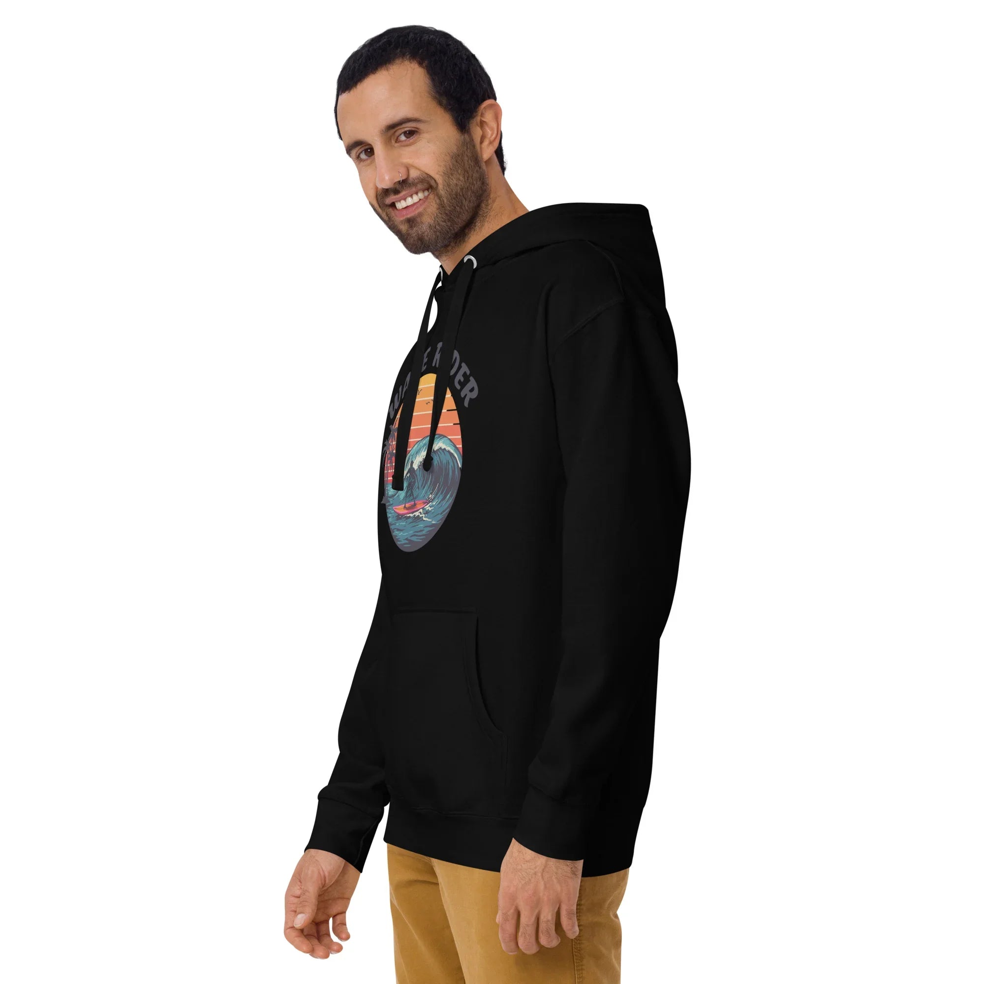 Wave Rider Hoodie – Sunset Surf Aesthetic - RaZits