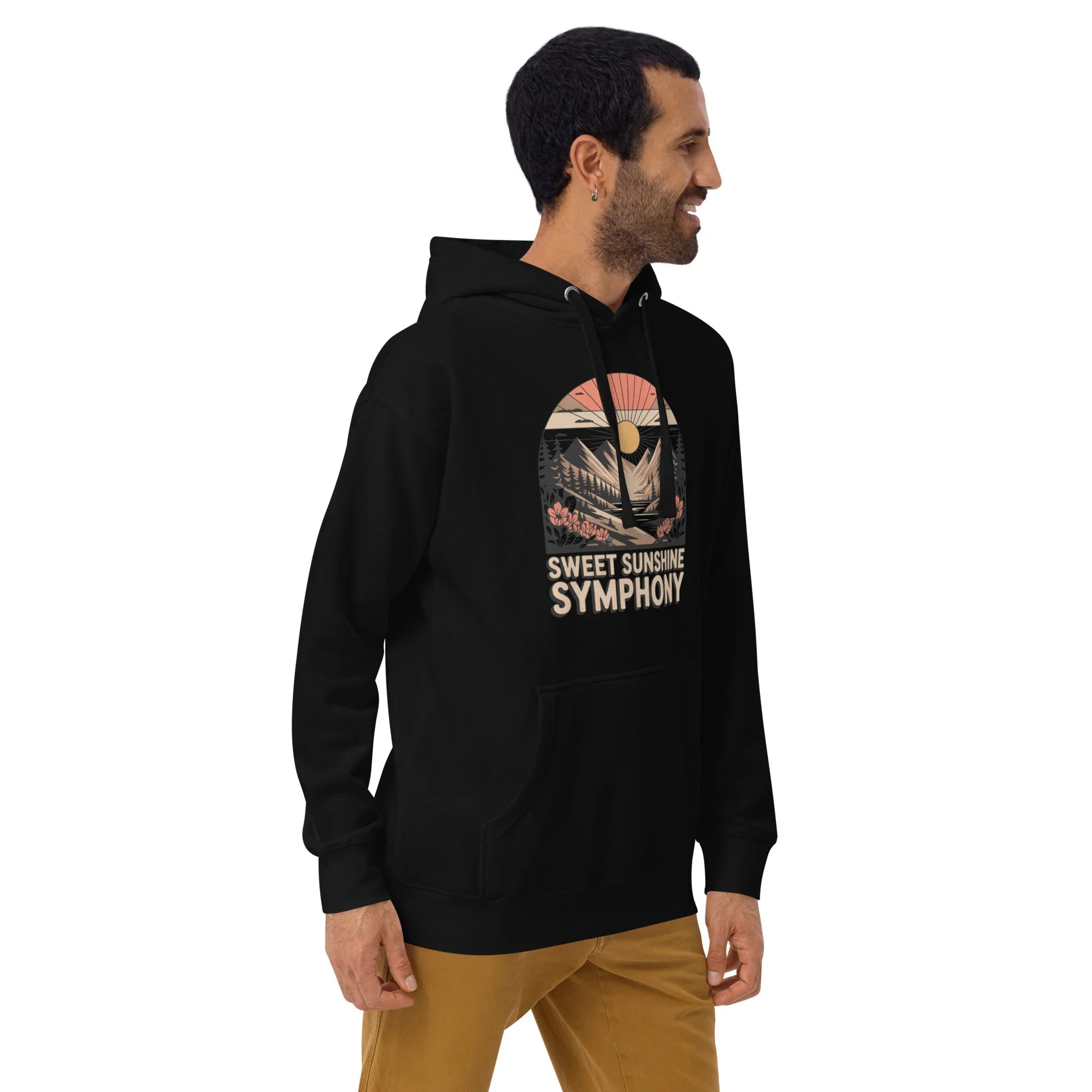 Sweet Sunshine Symphony Hoodie – Nature-Inspired Musical Escape - RaZits