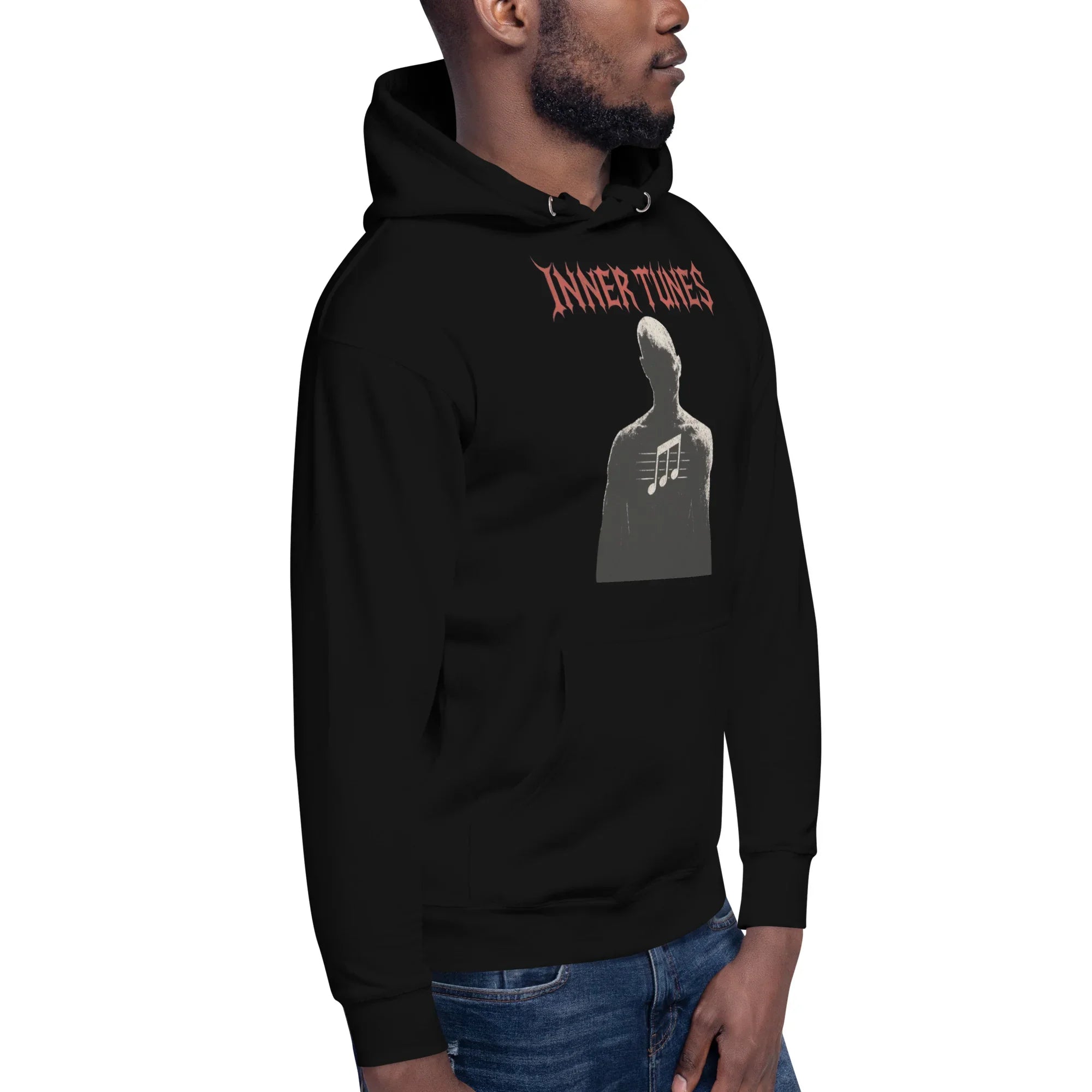 Inner Tunes Hoodie – Minimalist Music Soulwear - RaZits