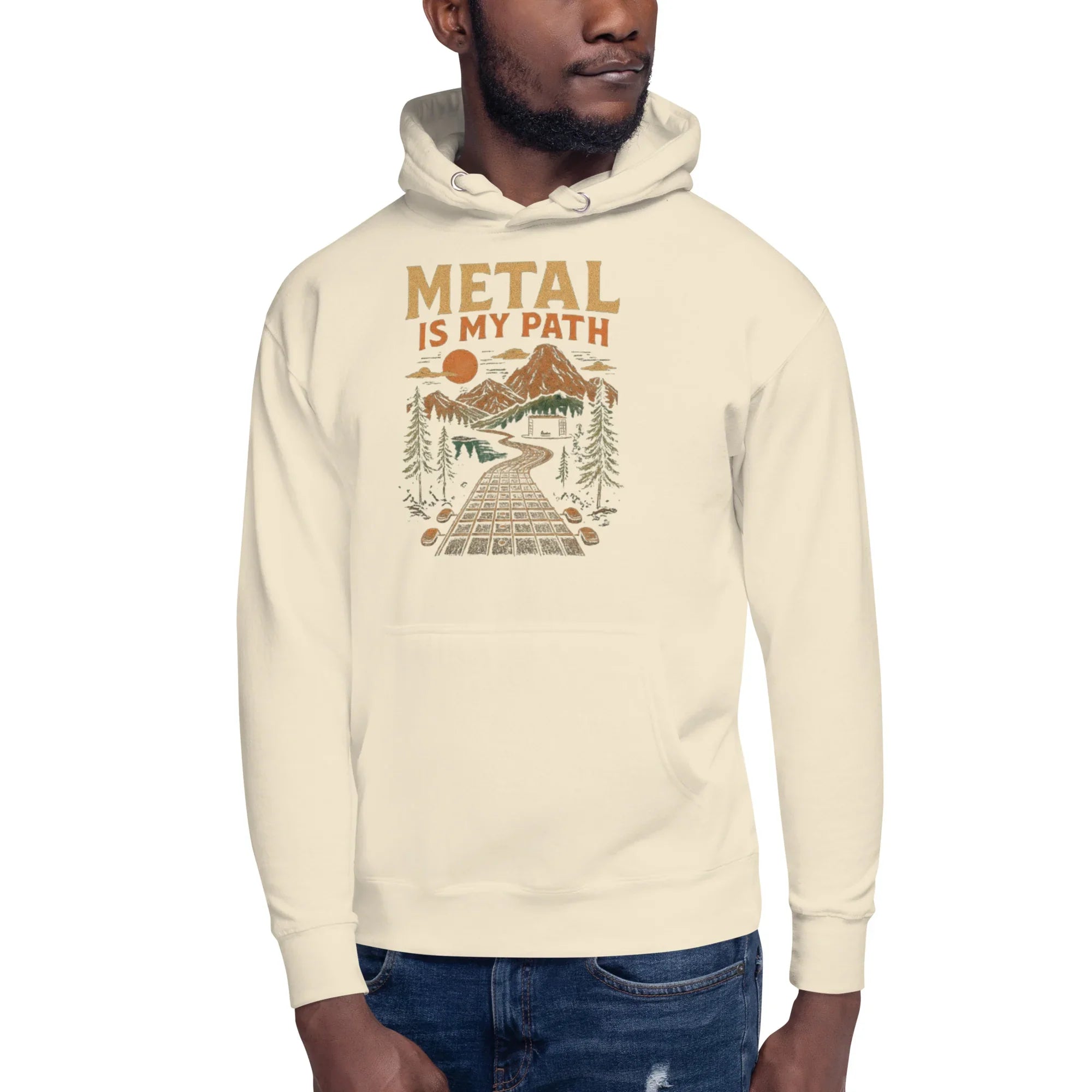 Metal Is My Path Hoodie – Heavy Music Trailblazer - RaZits