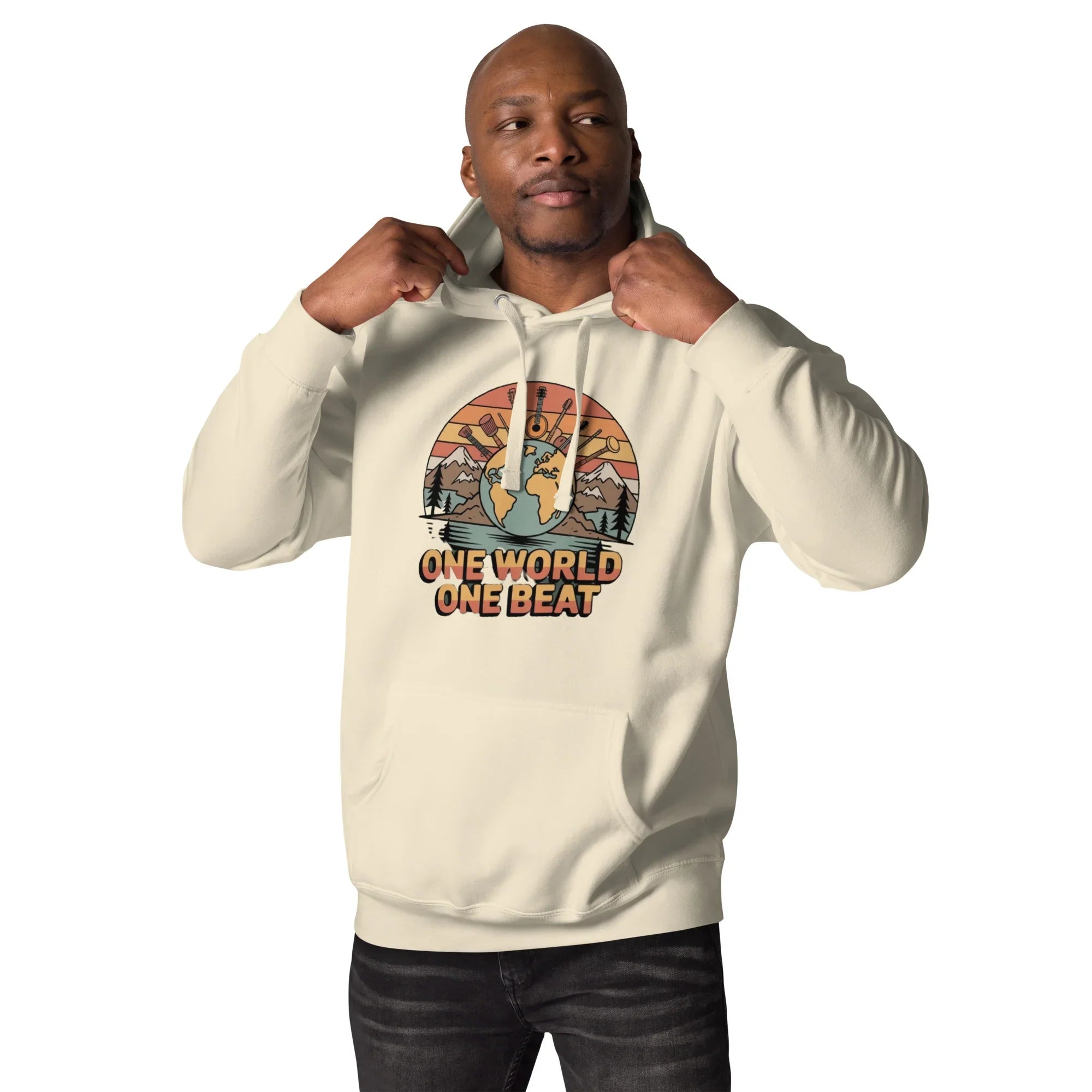 One World One Beat Hoodie – Global Music Vibes - RaZits