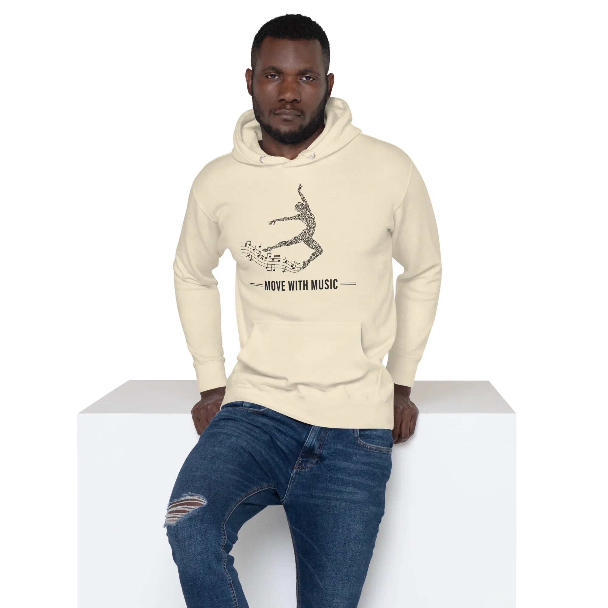 Move With Music Hoodie – Dance & Rhythm Graphic - RaZits