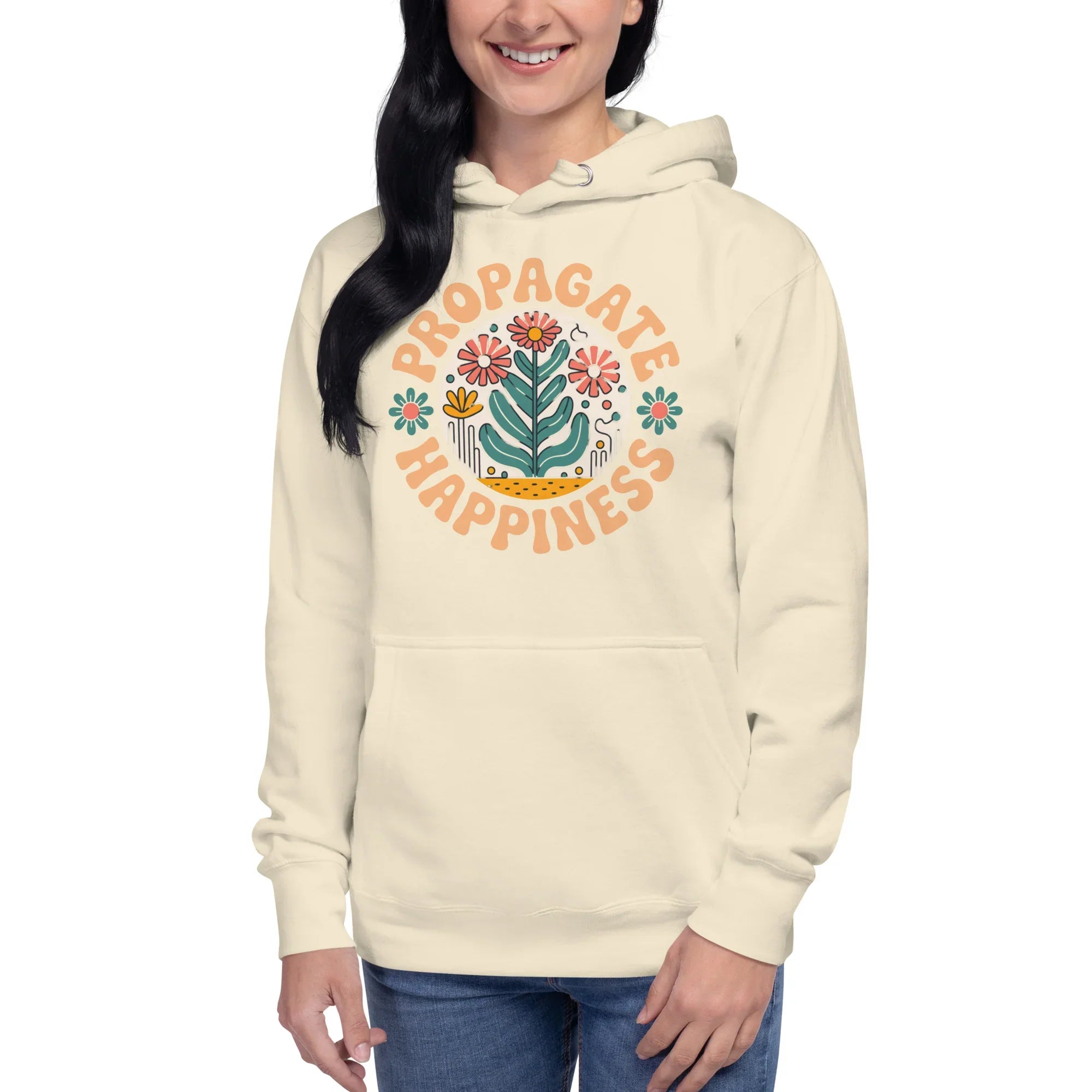 Plant Lover Hoodie – Propagate Happiness Graphic Pullover - RaZits