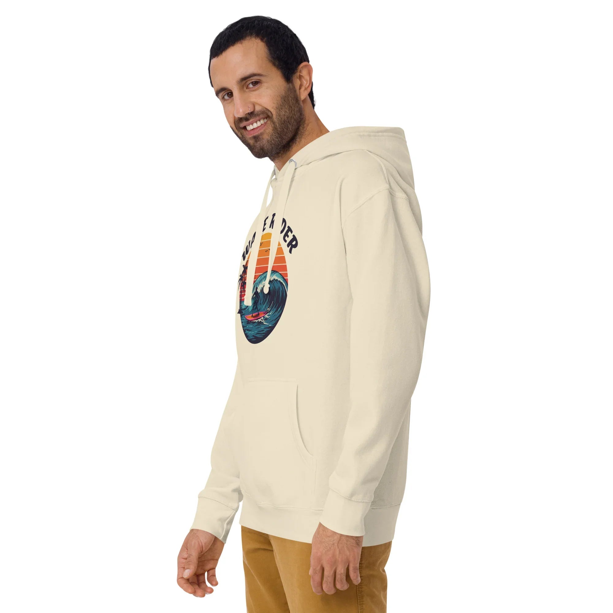 Wave Rider Hoodie – Sunset Surf Aesthetic - RaZits