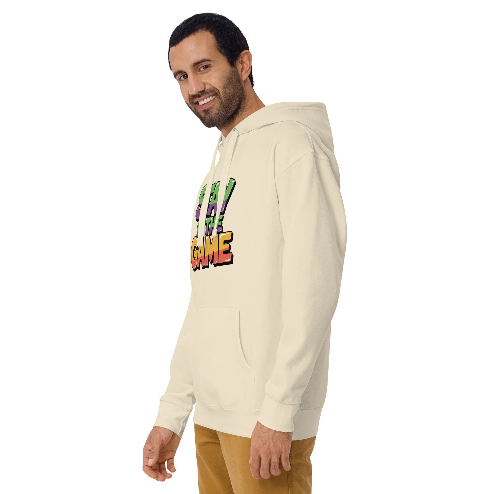 Stay in the Game Hoodie – Bold Motivational Gamer Style - RaZits