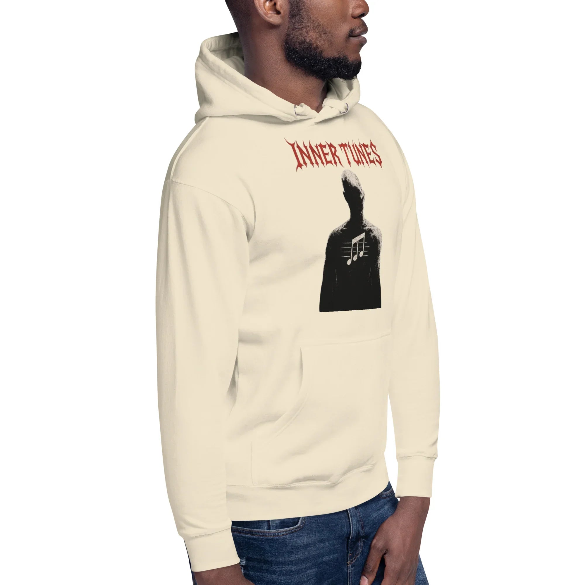 Inner Tunes Hoodie – Minimalist Music Soulwear - RaZits