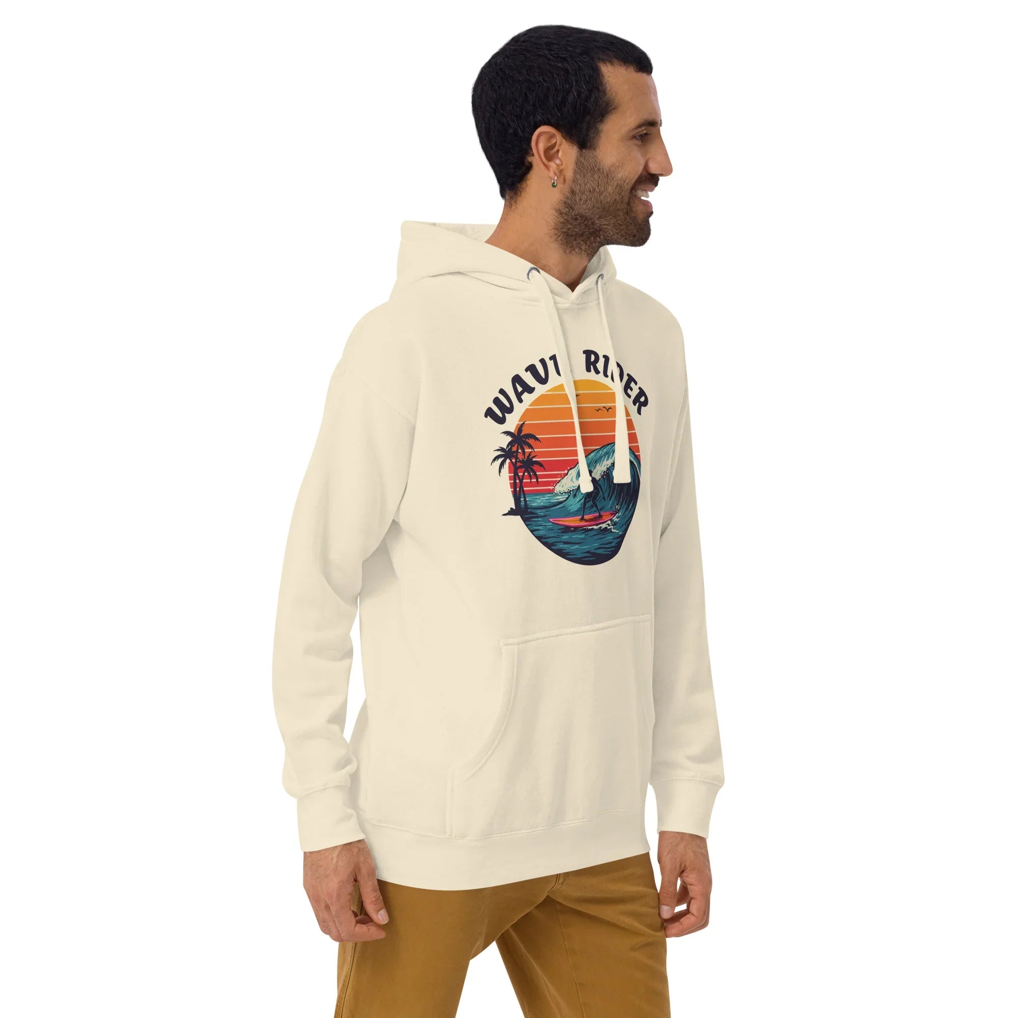 Wave Rider Hoodie – Sunset Surf Aesthetic - RaZits
