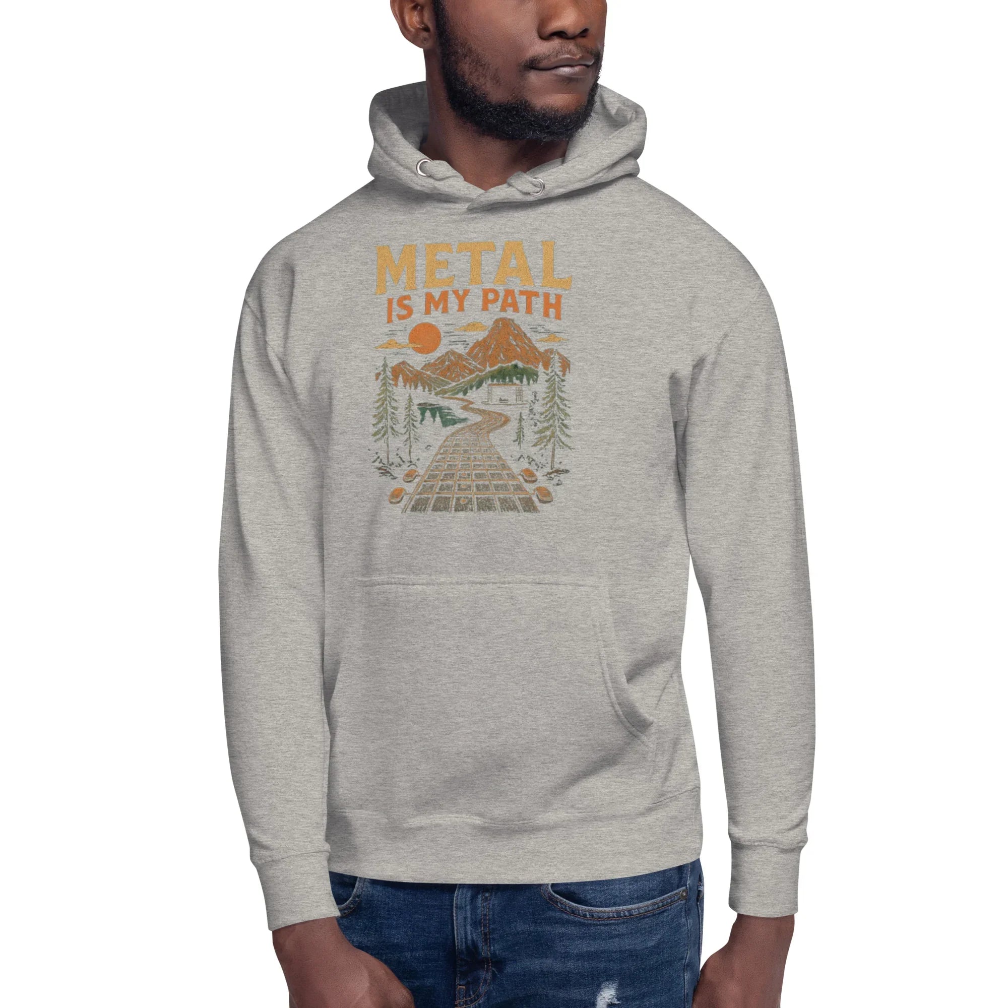 Metal Is My Path Hoodie – Heavy Music Trailblazer - RaZits