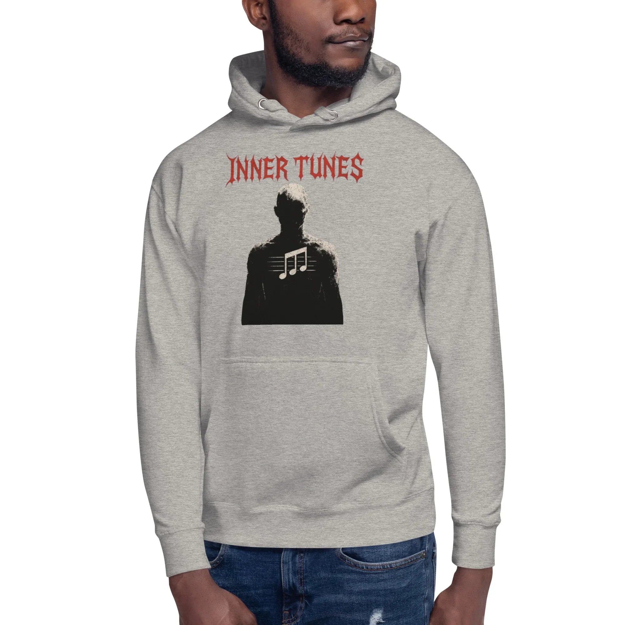 Inner Tunes Hoodie – Minimalist Music Soulwear - RaZits