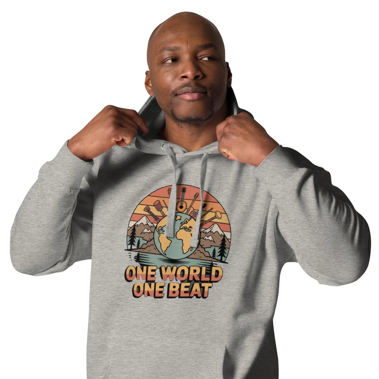 One World One Beat Hoodie – Global Music Vibes - RaZits
