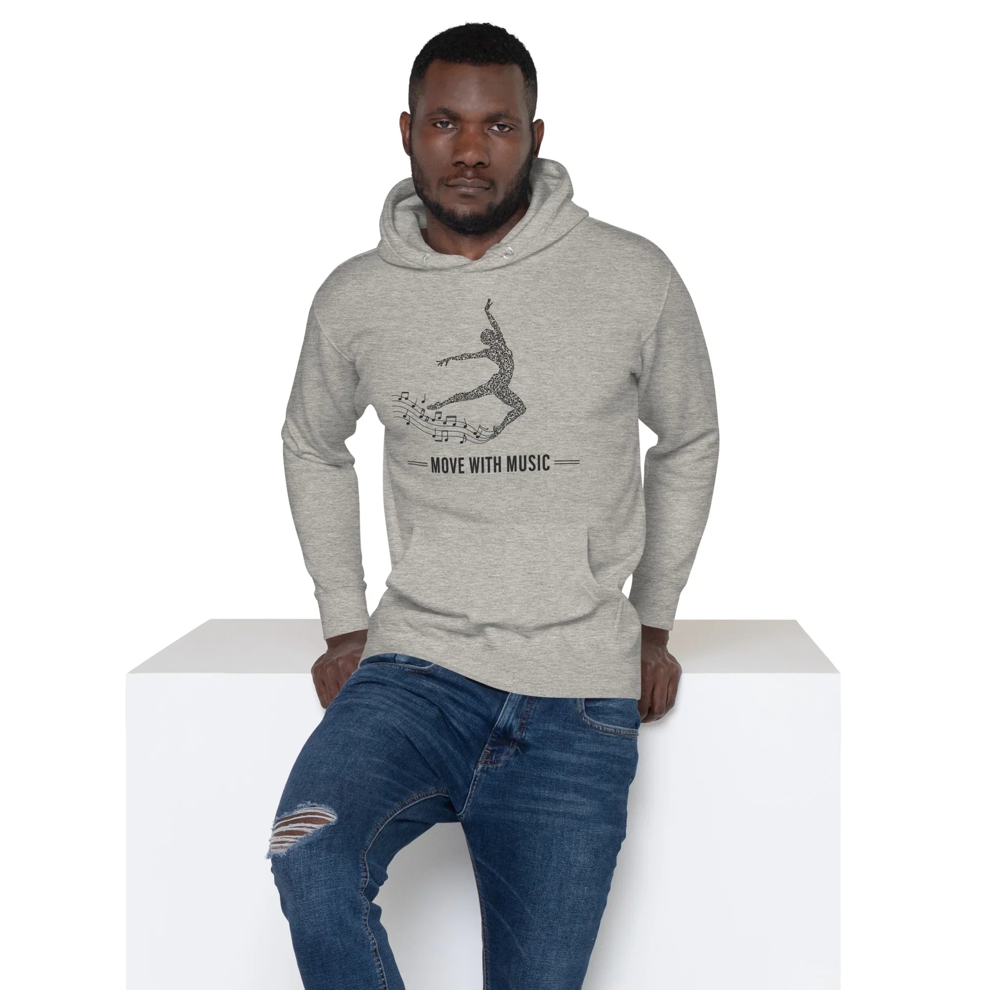 Move With Music Hoodie – Dance & Rhythm Graphic - RaZits