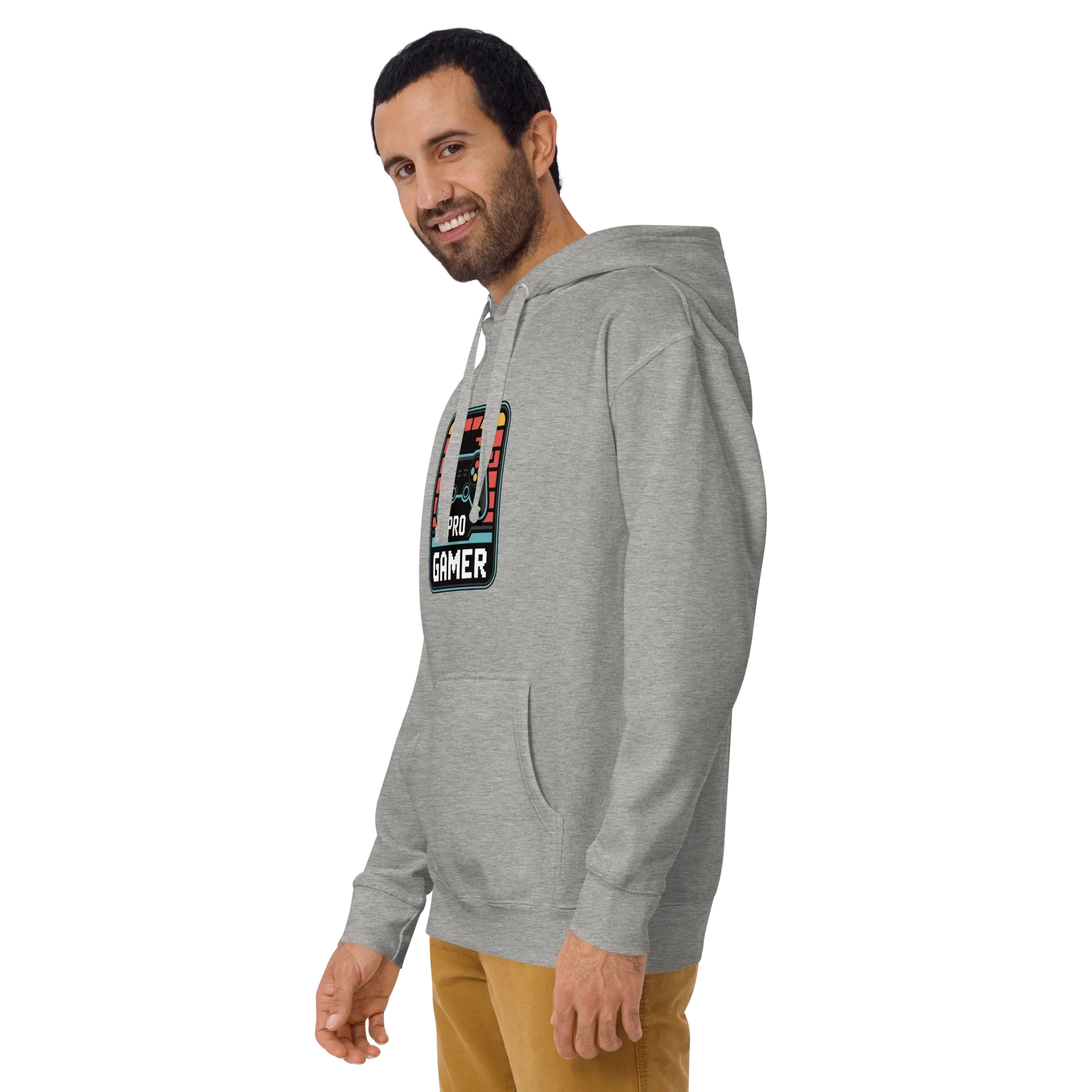 Pro Gamer Hoodie – Retro Pixel Art Game Controller Design - RaZits