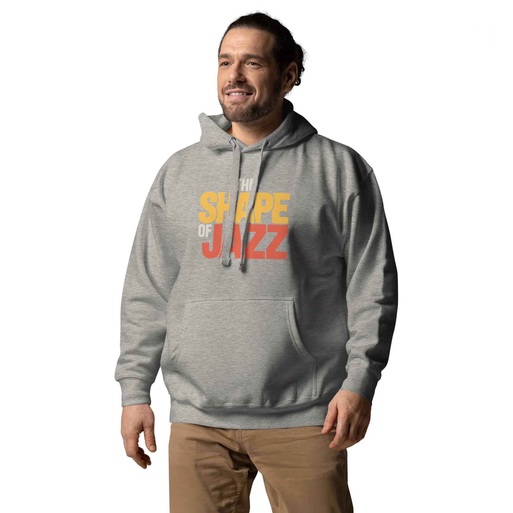 The Shape of Jazz Hoodie – Bold Modern Jazz Statement Wear - RaZits