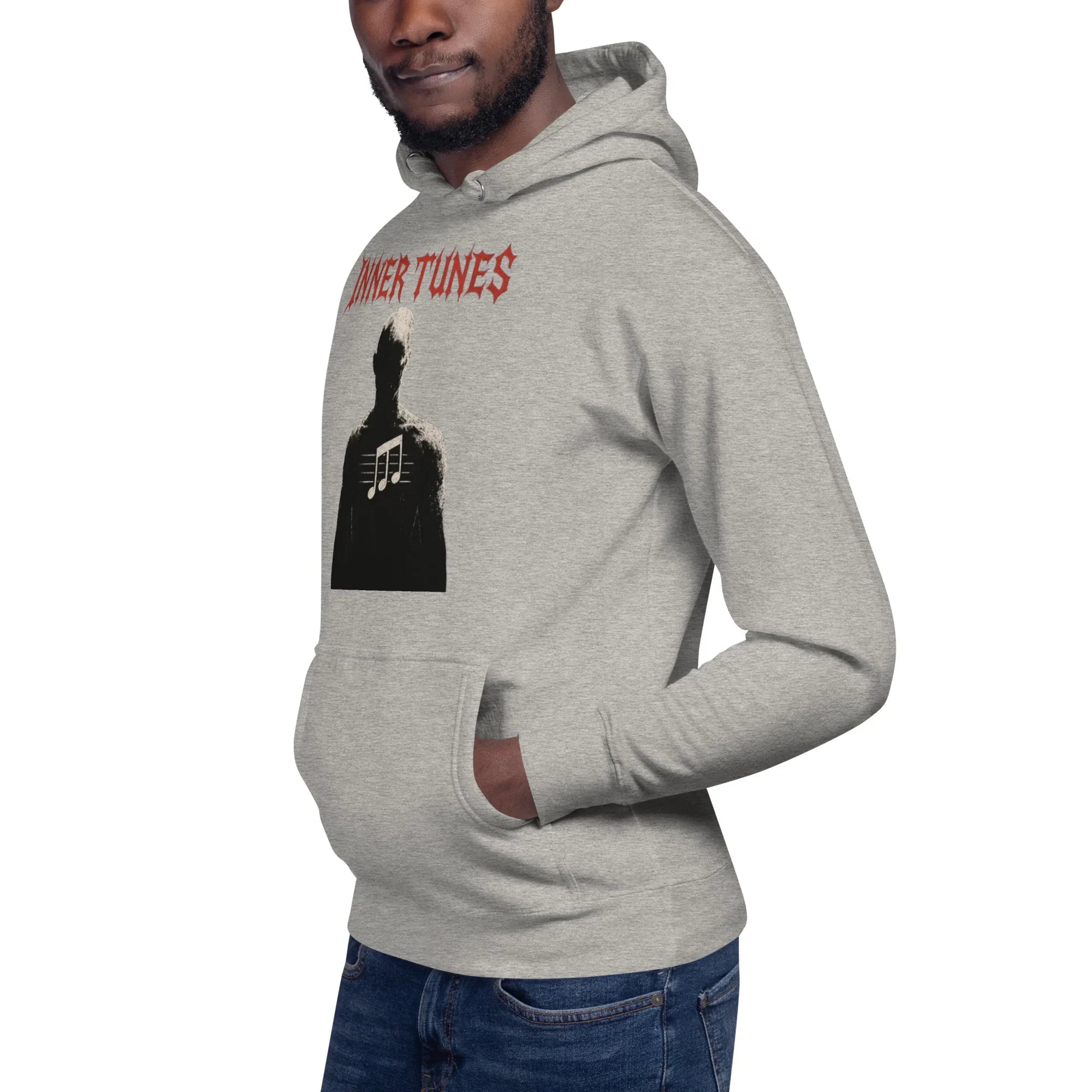 Inner Tunes Hoodie – Minimalist Music Soulwear - RaZits
