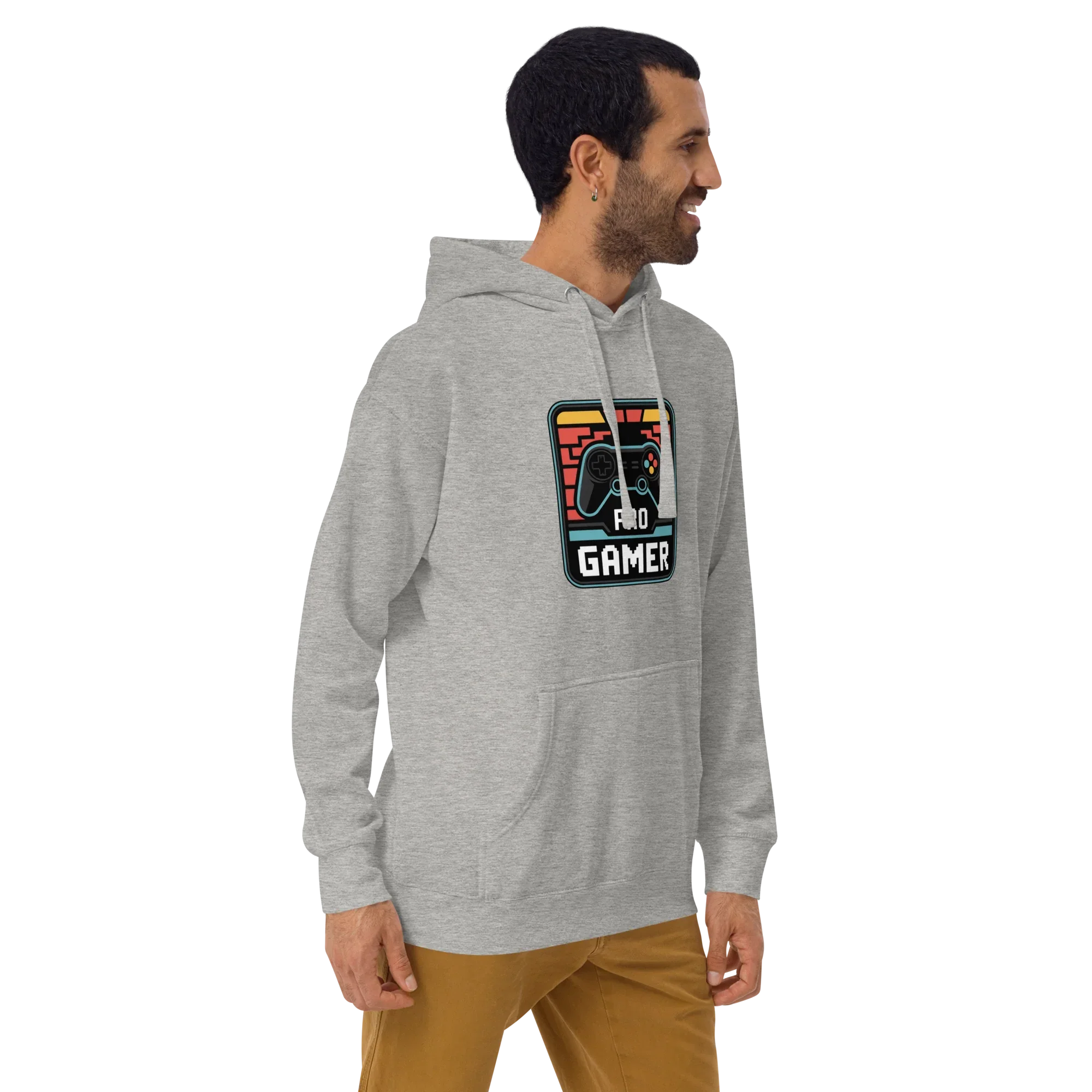 Pro Gamer Hoodie – Retro Pixel Art Game Controller Design - RaZits