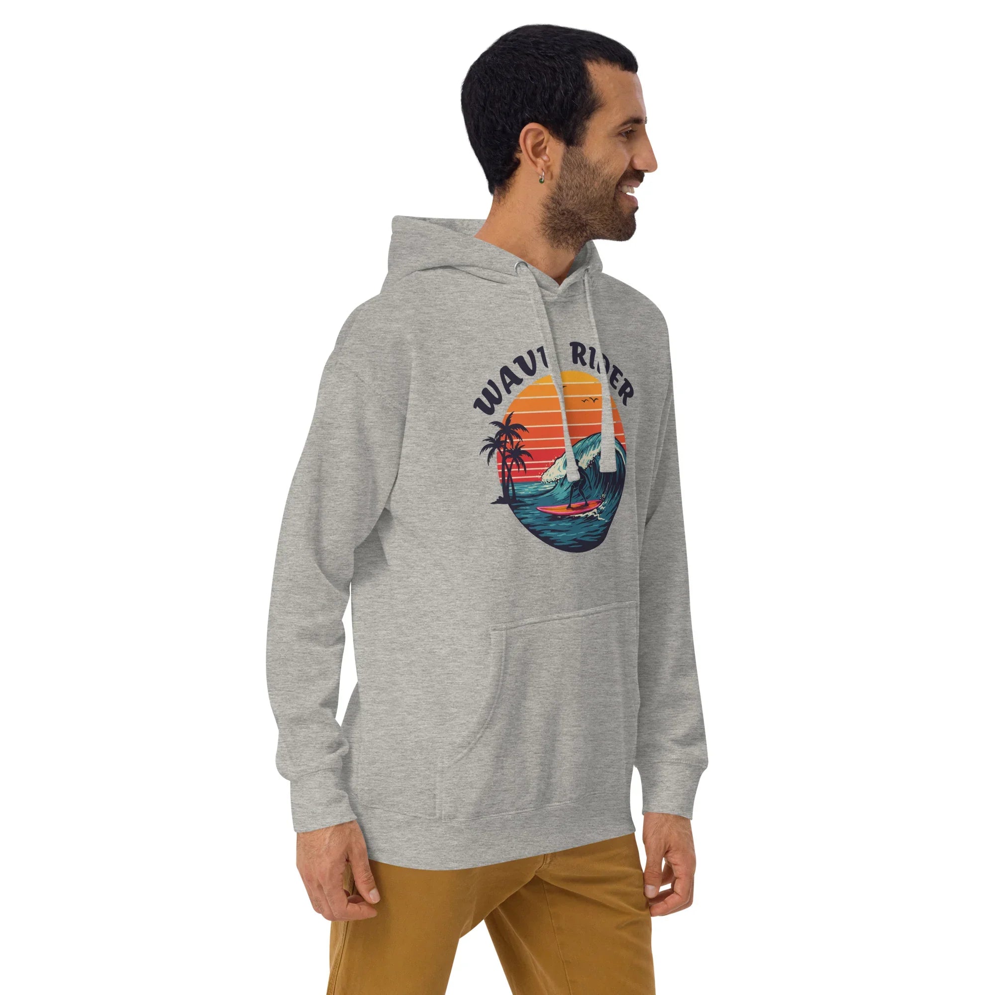 Wave Rider Hoodie – Sunset Surf Aesthetic - RaZits