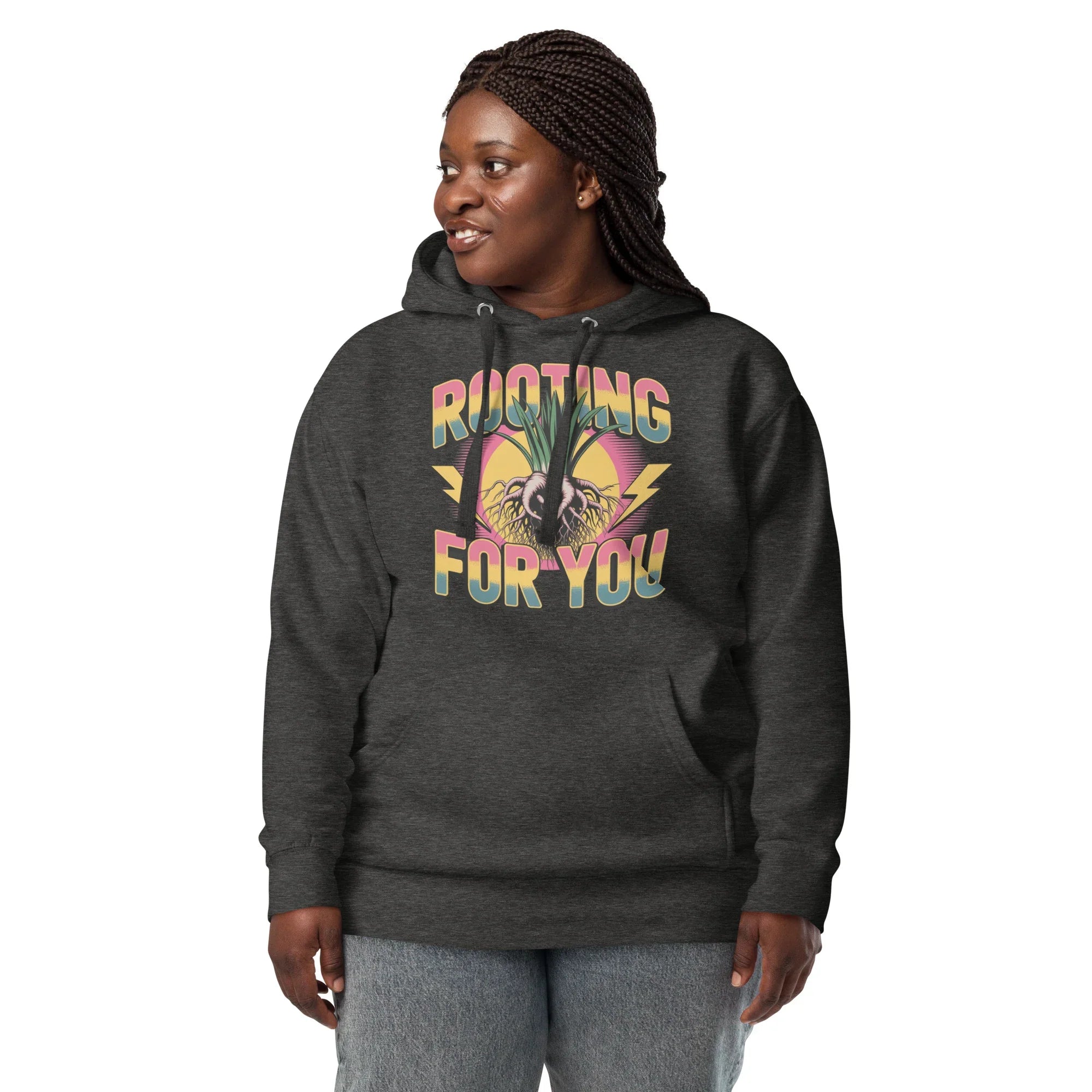 Nature Hoodie – Rooting For You Inspirational Pullover - RaZits