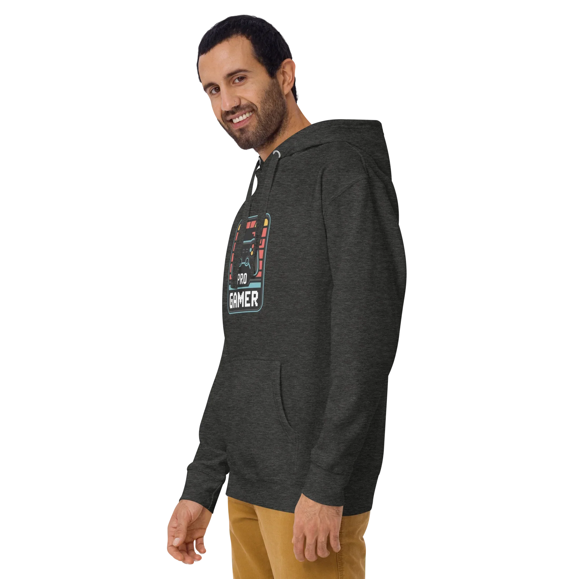 Pro Gamer Hoodie – Retro Pixel Art Game Controller Design - RaZits