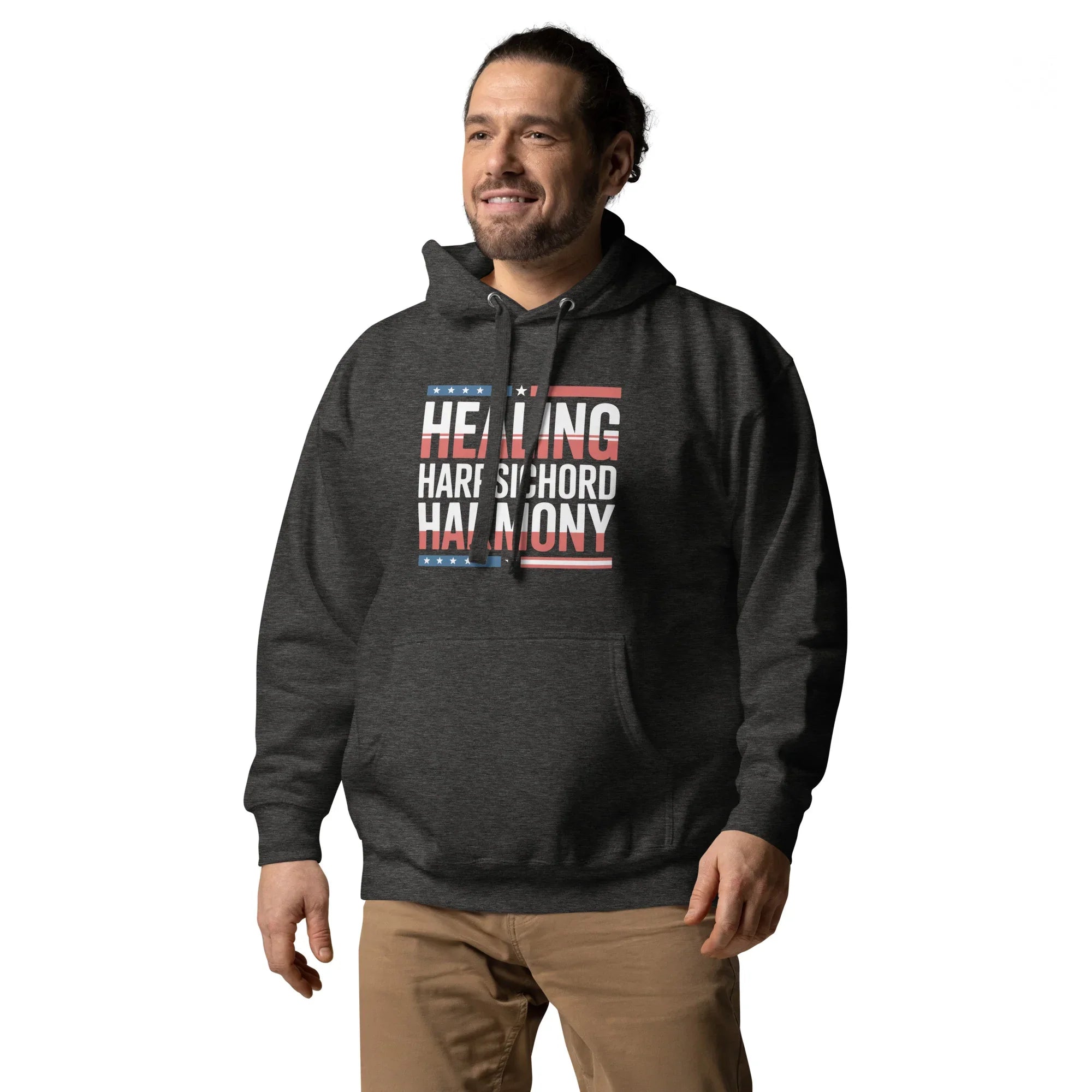 Healing Harpsichord Harmony Hoodie – Patriotic Classical Vibes - RaZits