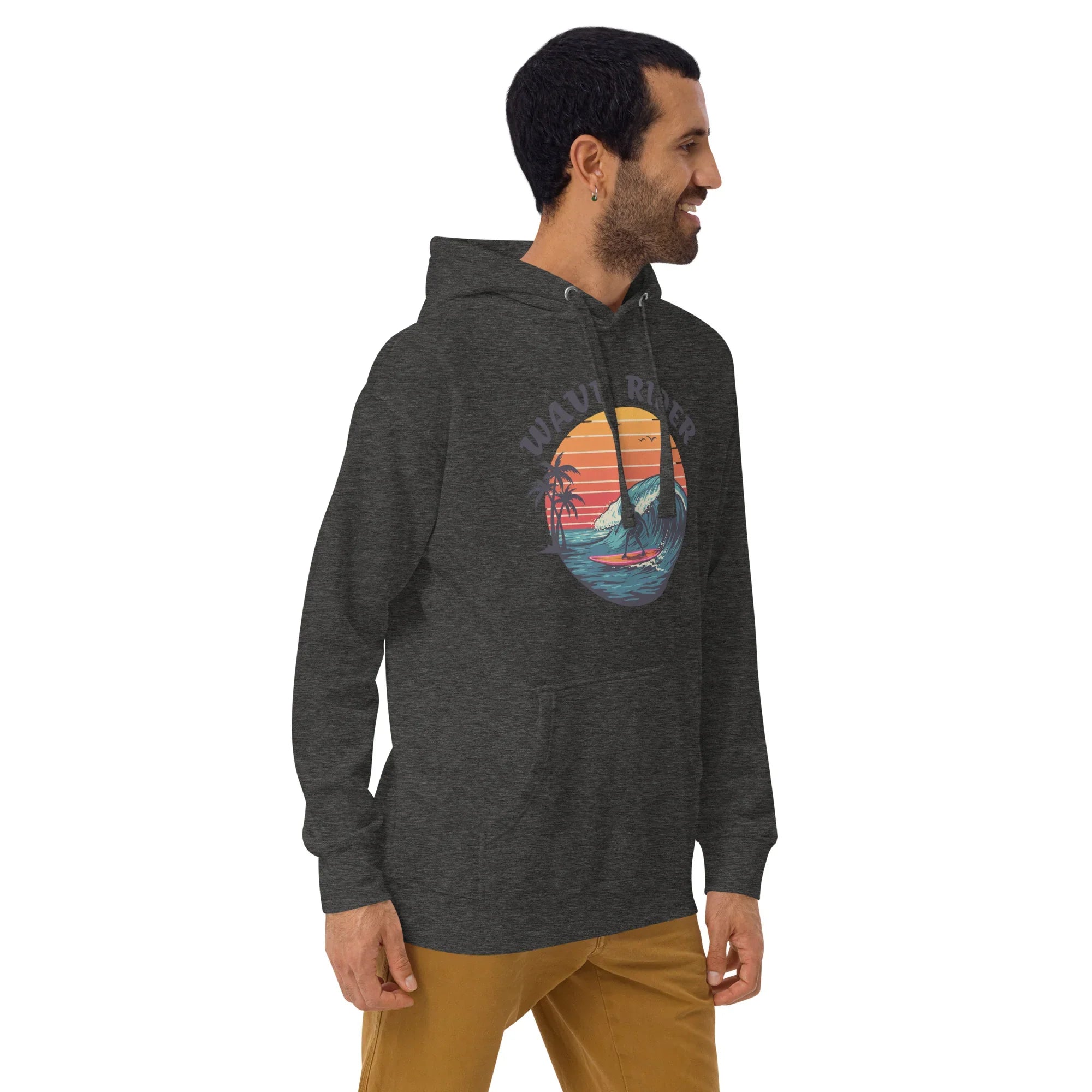 Wave Rider Hoodie – Sunset Surf Aesthetic - RaZits