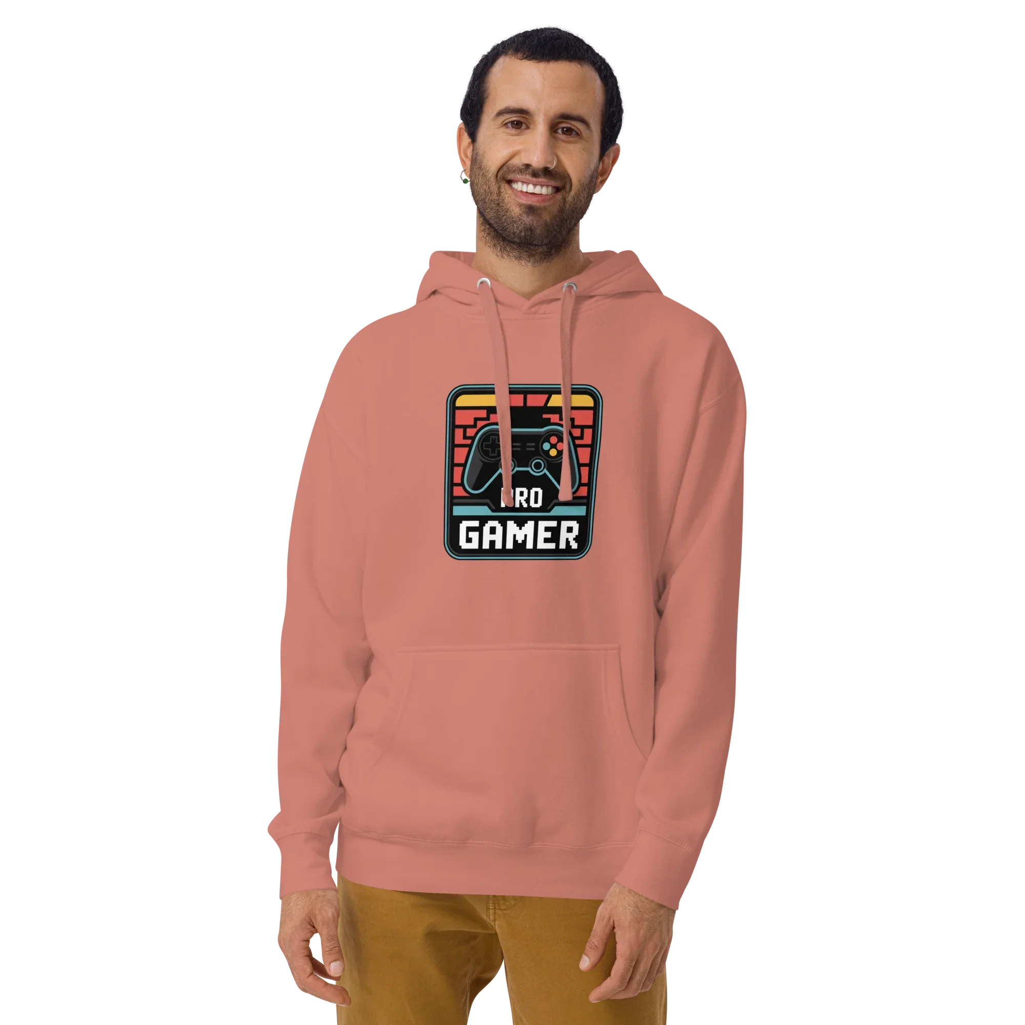 Pro Gamer Hoodie – Retro Pixel Art Game Controller Design - RaZits