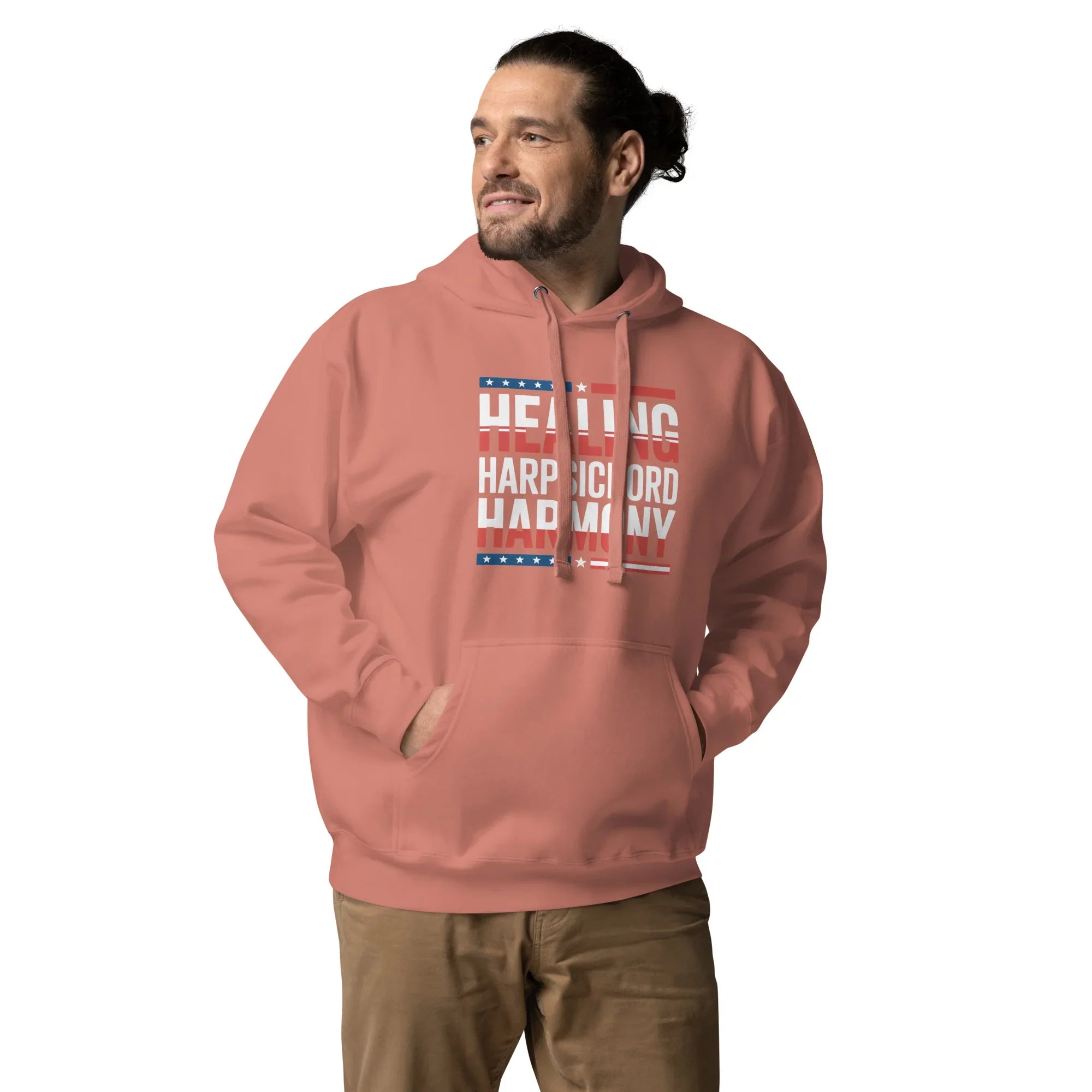 Healing Harpsichord Harmony Hoodie – Patriotic Classical Vibes - RaZits
