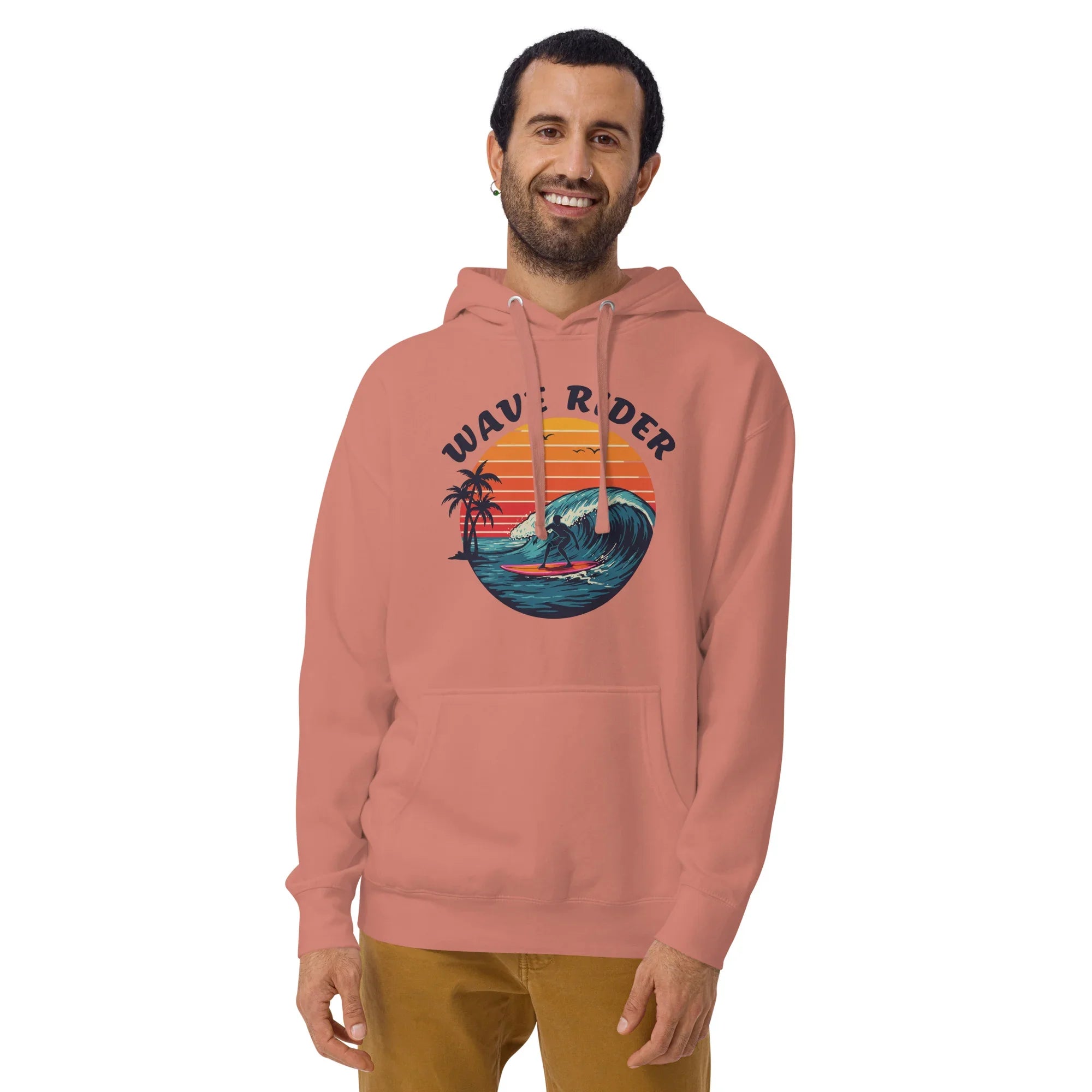 Wave Rider Hoodie – Sunset Surf Aesthetic - RaZits
