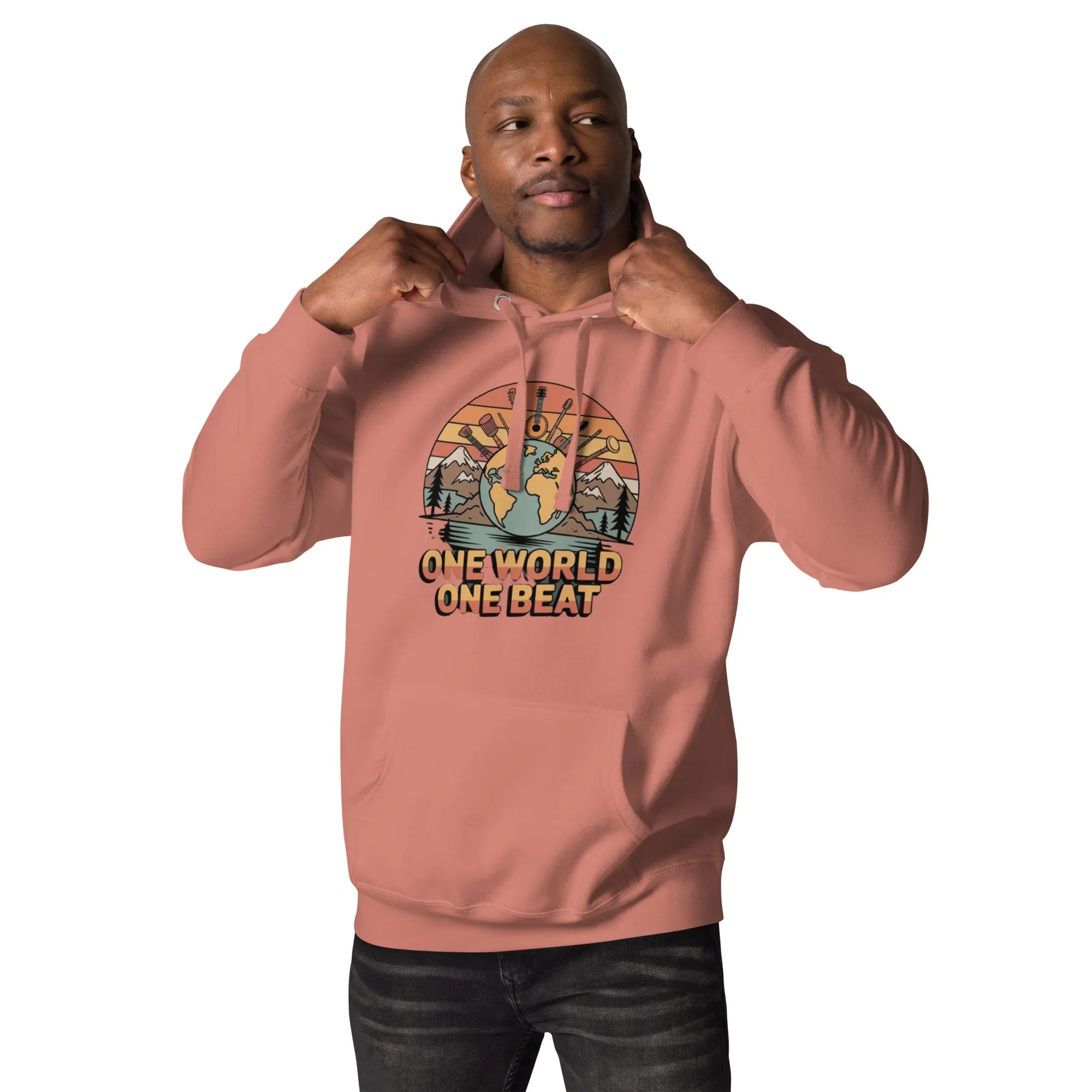 One World One Beat Hoodie – Global Music Vibes - RaZits