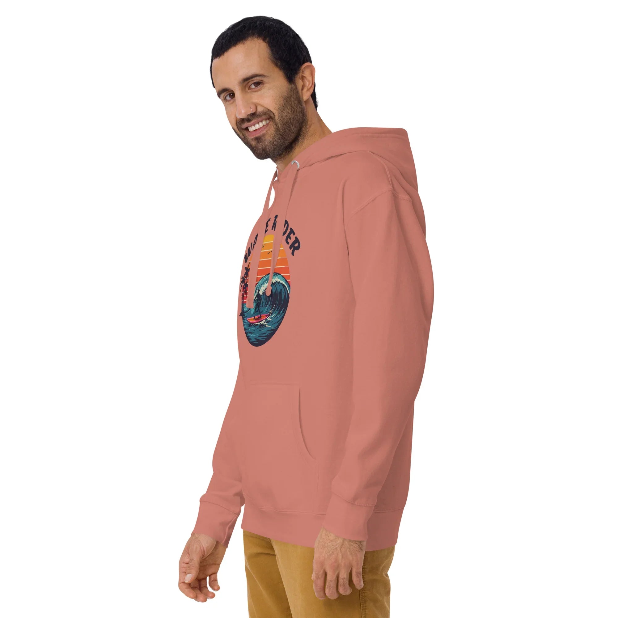 Wave Rider Hoodie – Sunset Surf Aesthetic - RaZits
