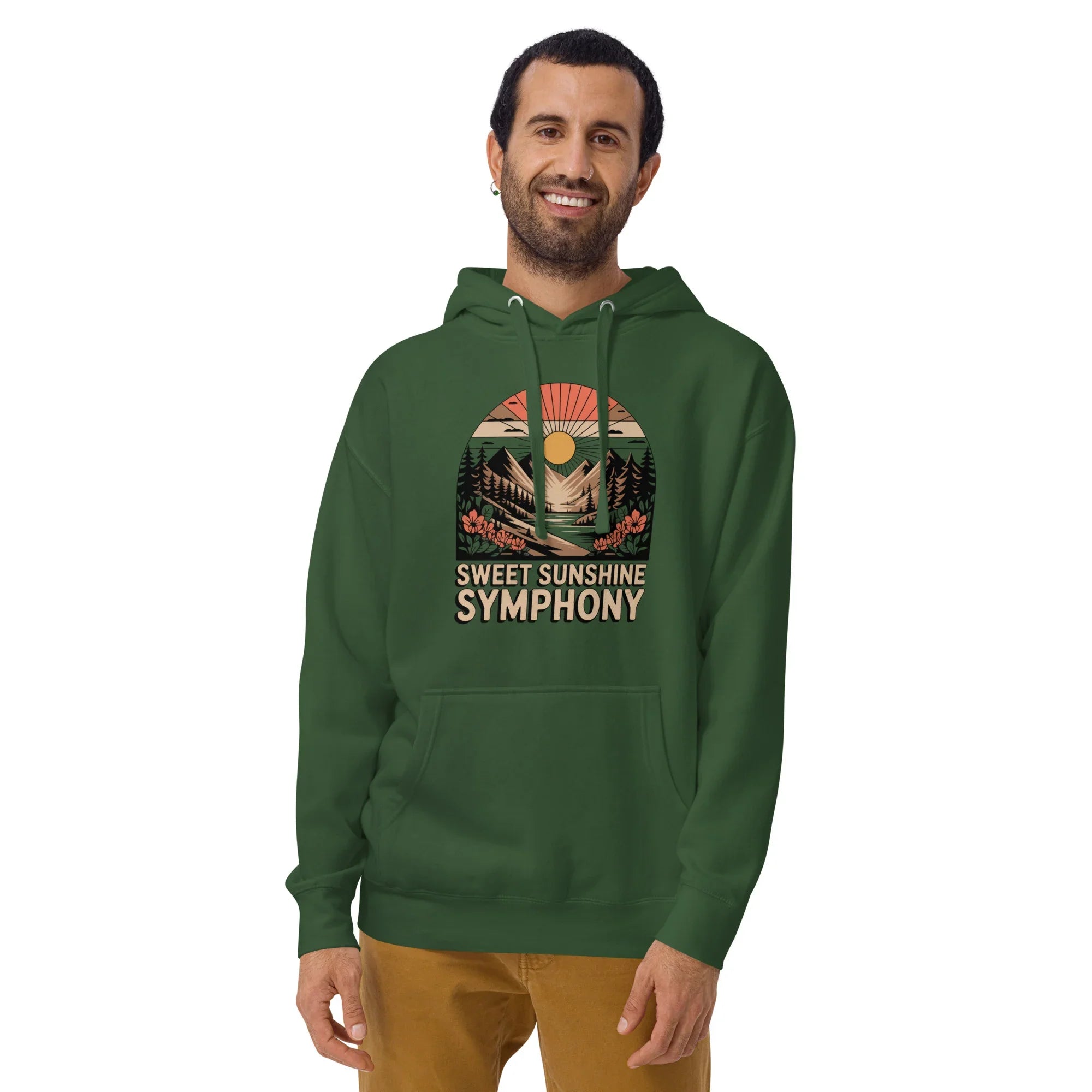 Sweet Sunshine Symphony Hoodie – Nature-Inspired Musical Escape - RaZits