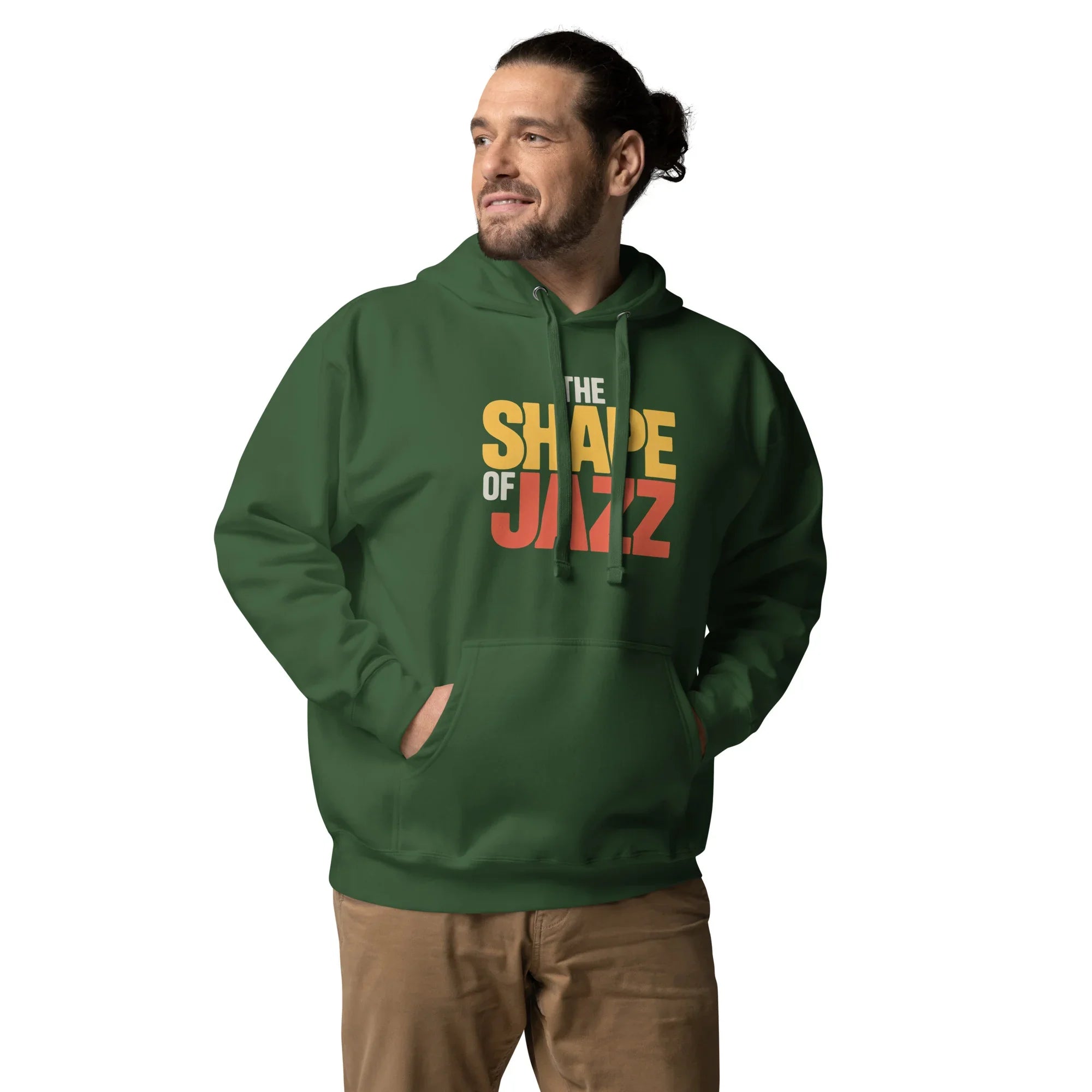 The Shape of Jazz Hoodie – Bold Modern Jazz Statement Wear - RaZits