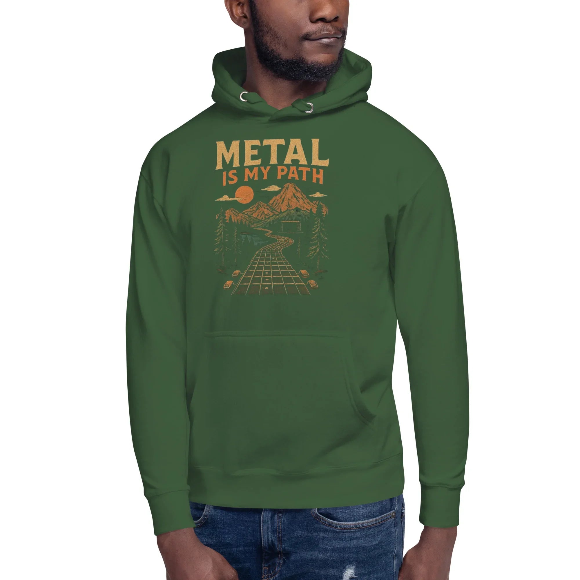 Metal Is My Path Hoodie – Heavy Music Trailblazer - RaZits
