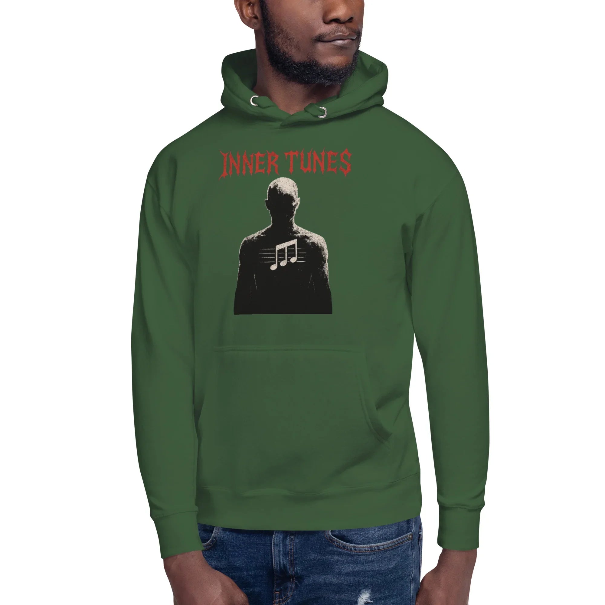 Inner Tunes Hoodie – Minimalist Music Soulwear - RaZits